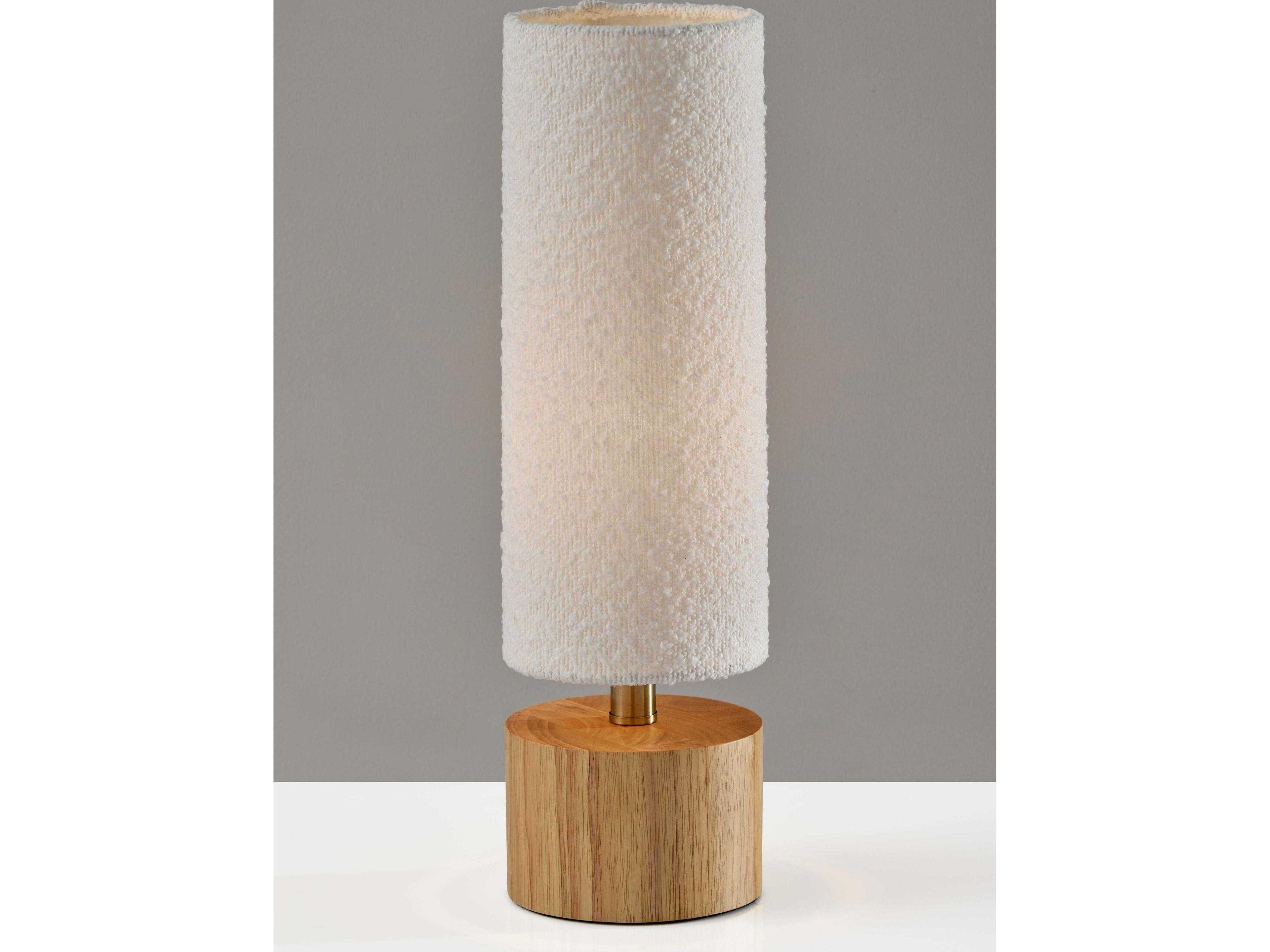 Adesso Brayden Natural Wood Table Lamp