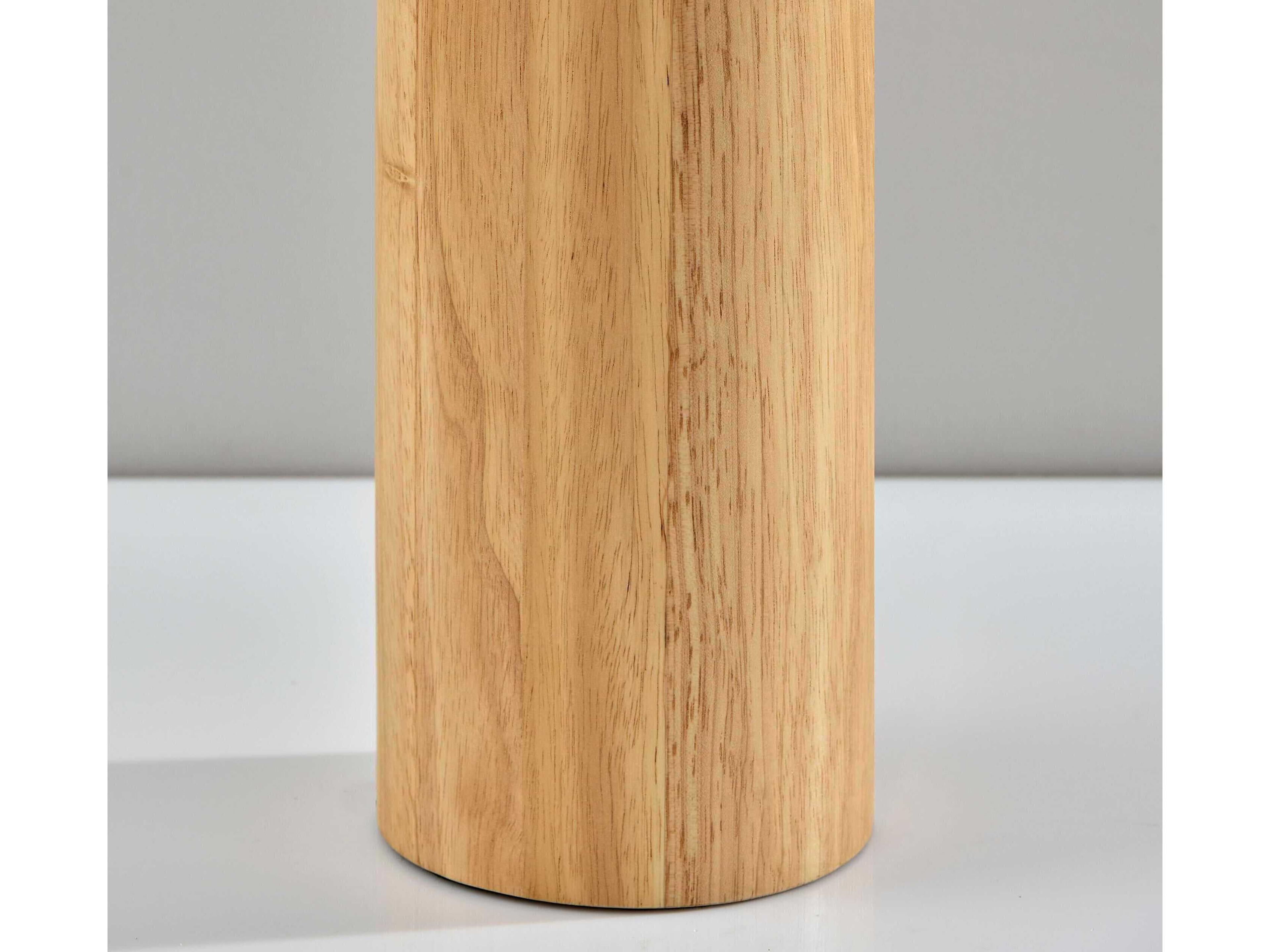 Adesso Brayden Natural Wood Buffet Lamp