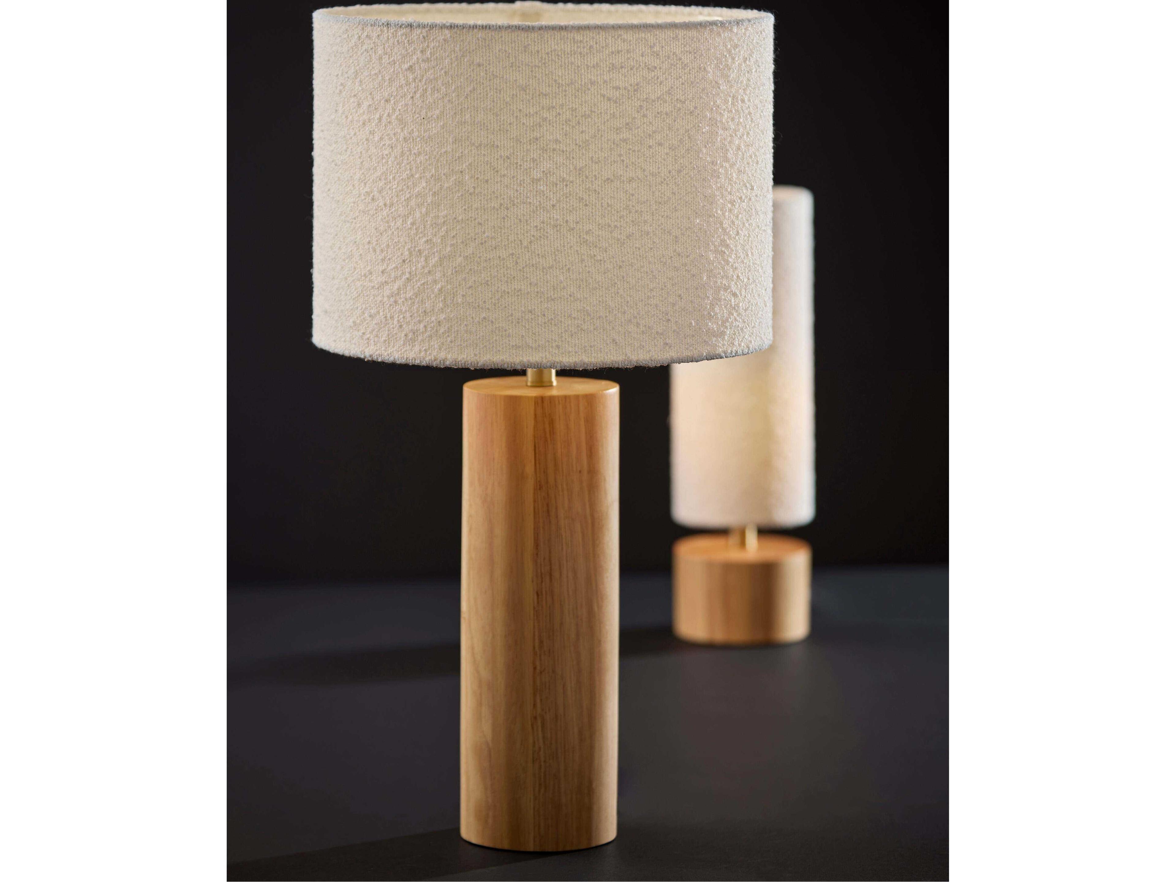 Adesso Brayden Natural Wood Buffet Lamp