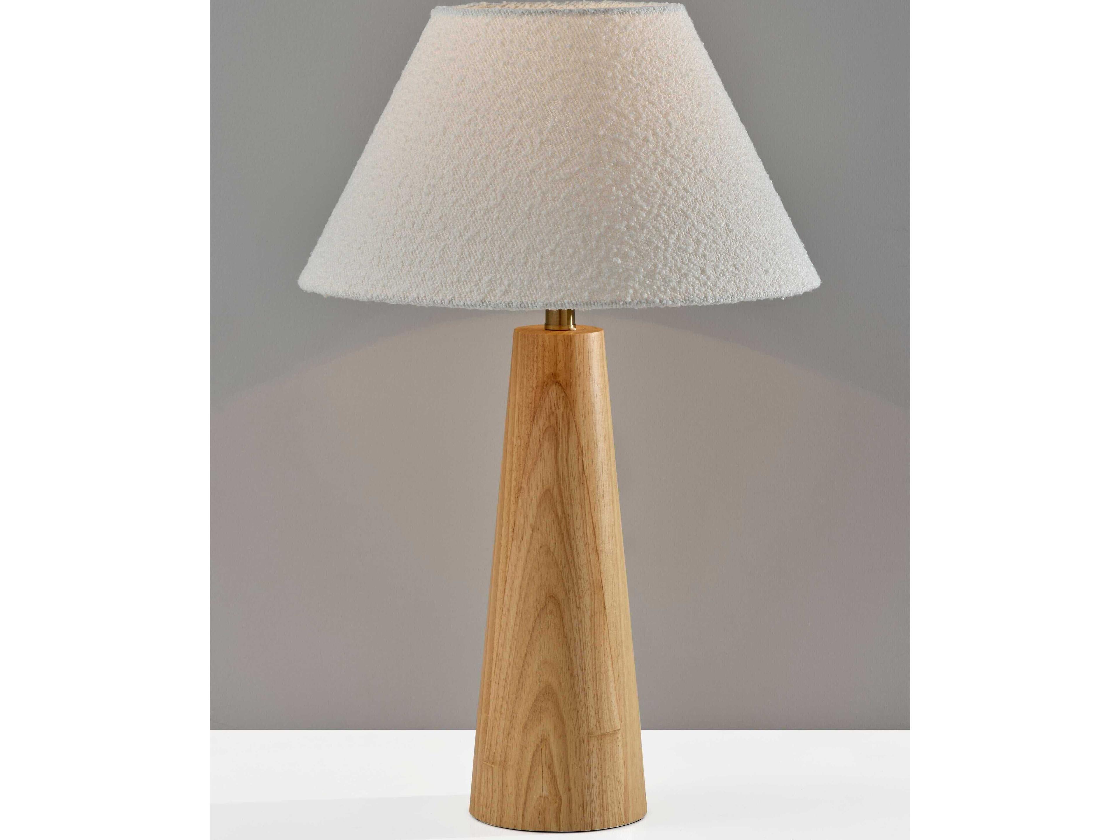 Adesso Brayden Natural Wood Buffet Lamp