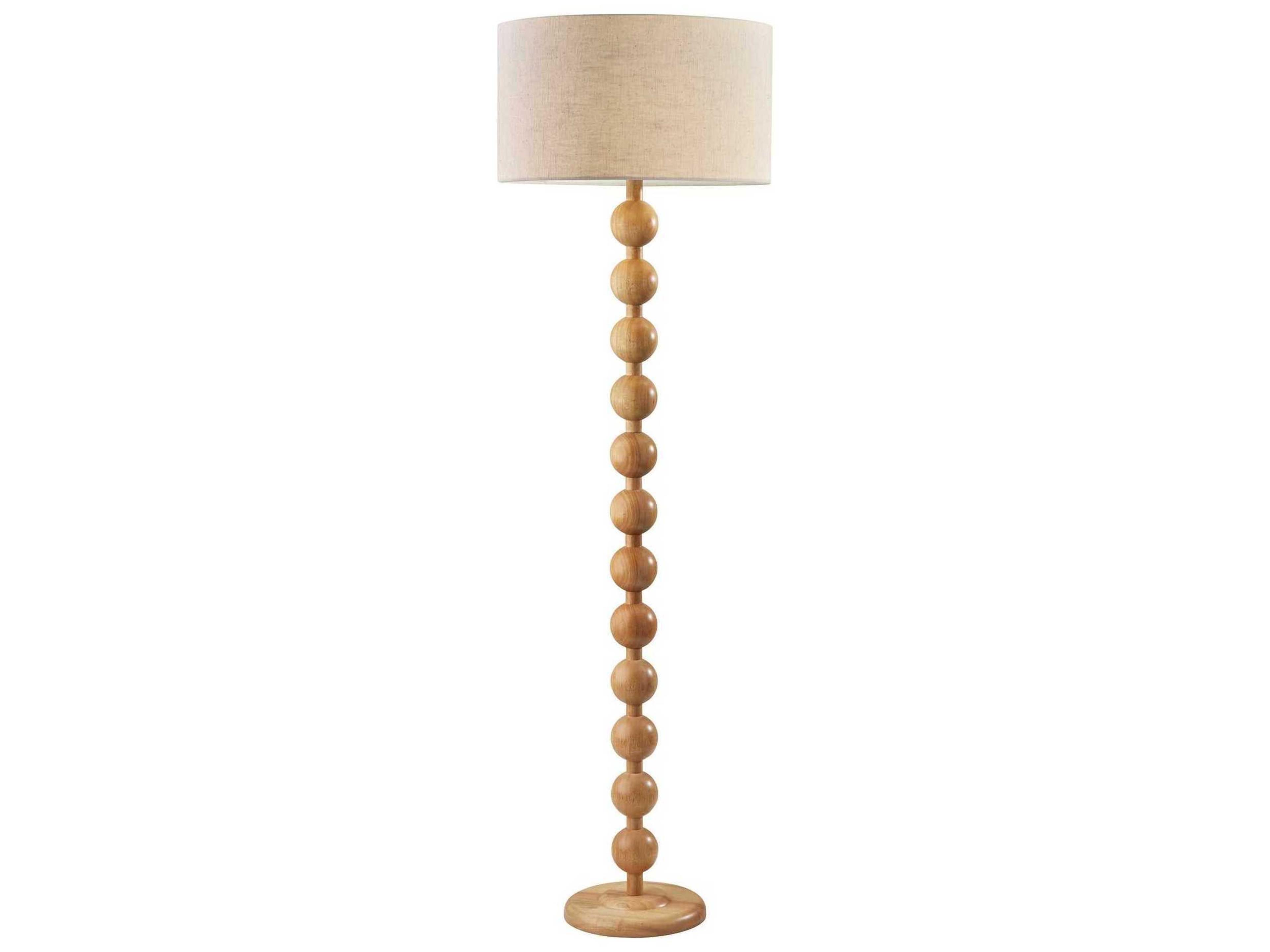 Orchard Floor Lamp in Natural Wood