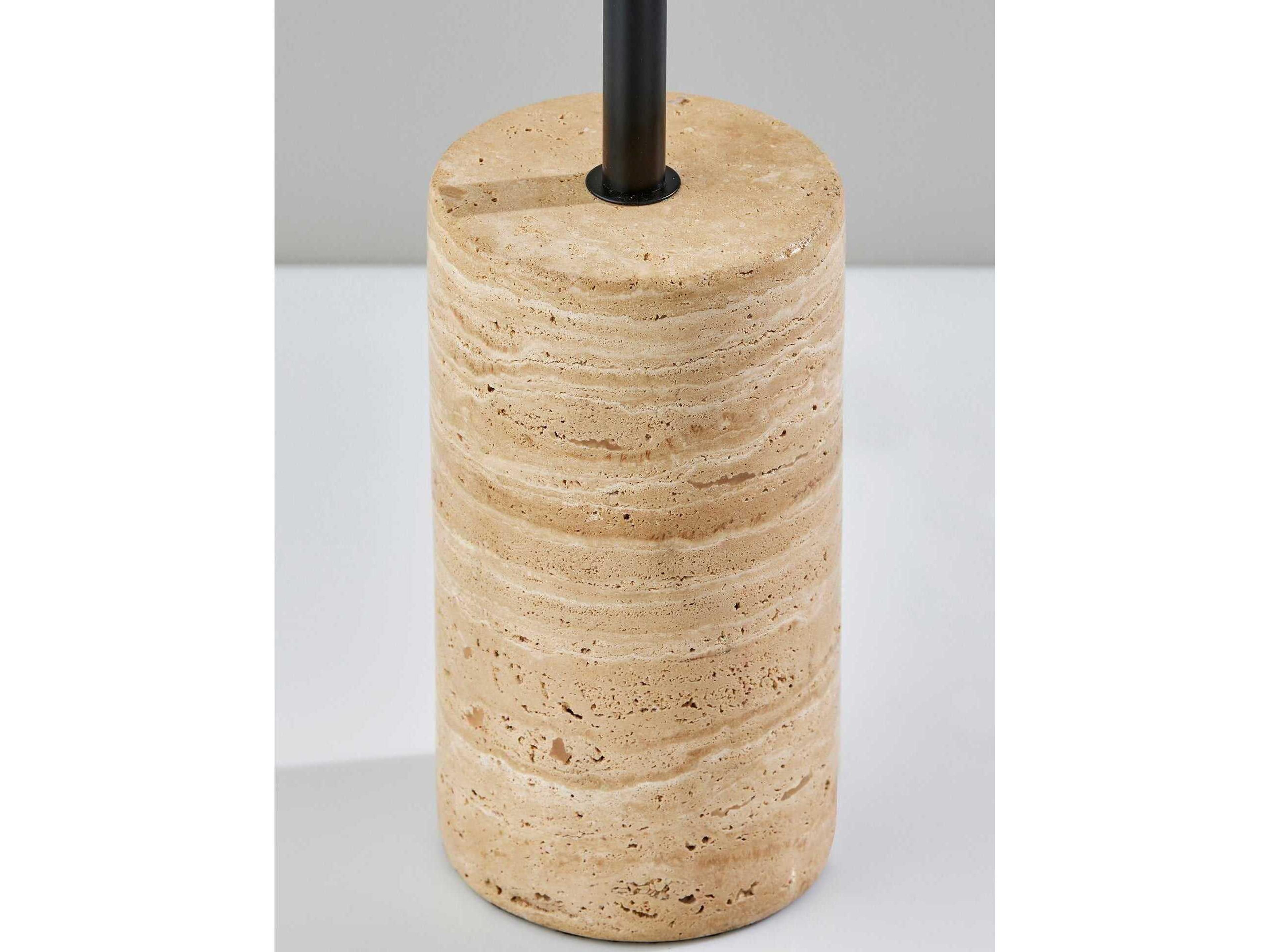 Adesso Eleanor Black Floor Lamp