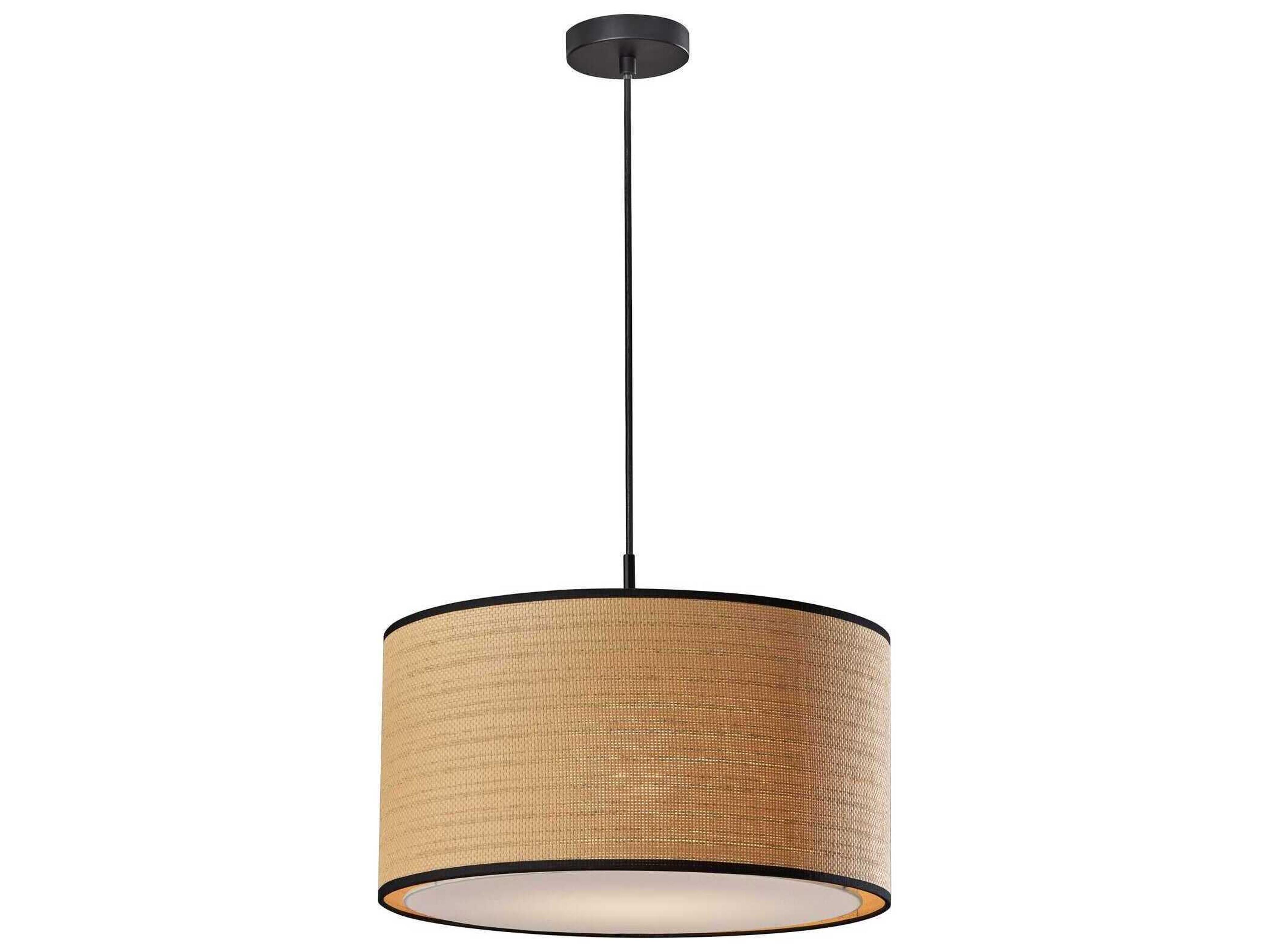 Harvest Large Pendant Light Natural Woven