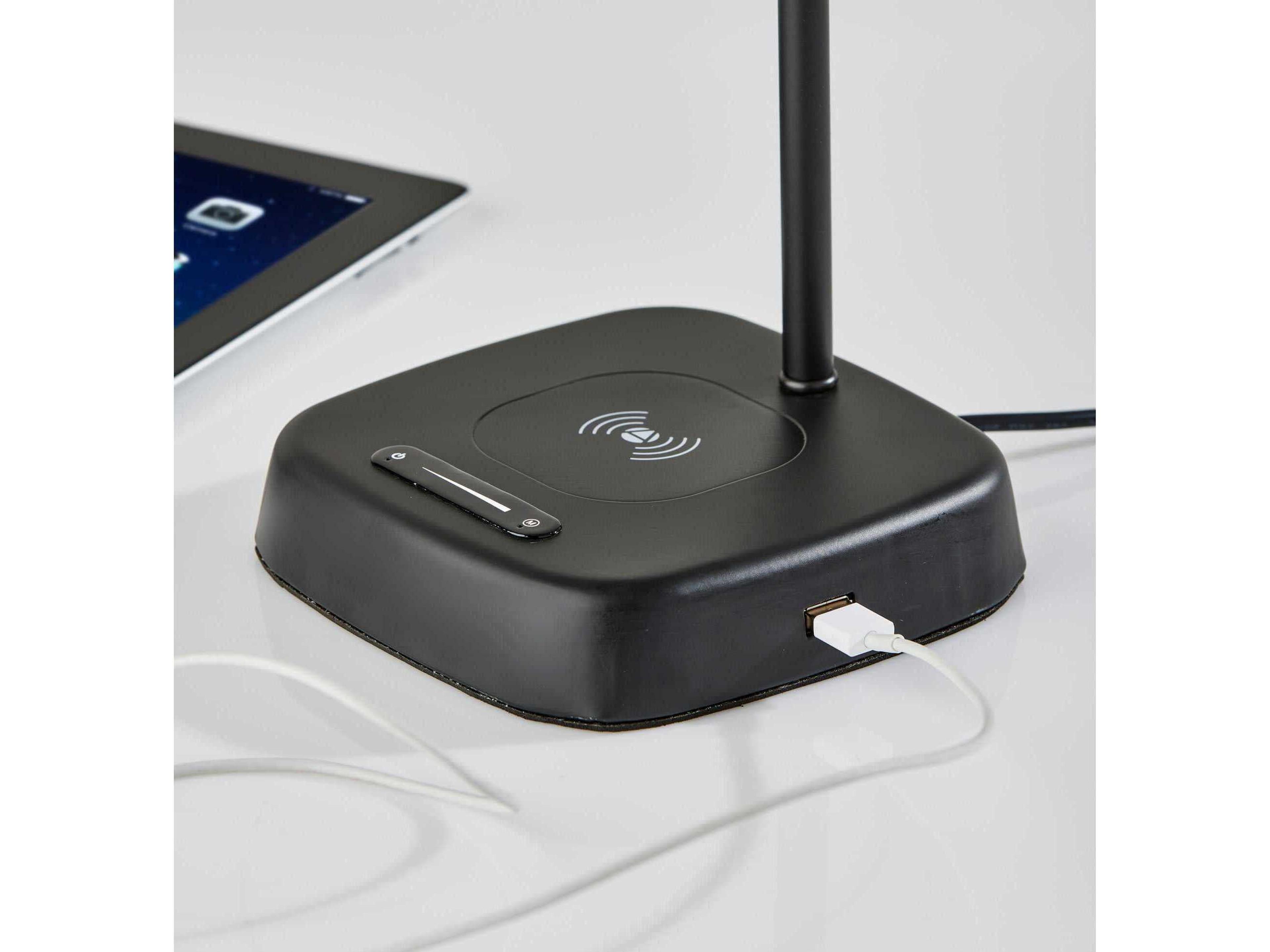 Adesso Radley Black Desk Lamp