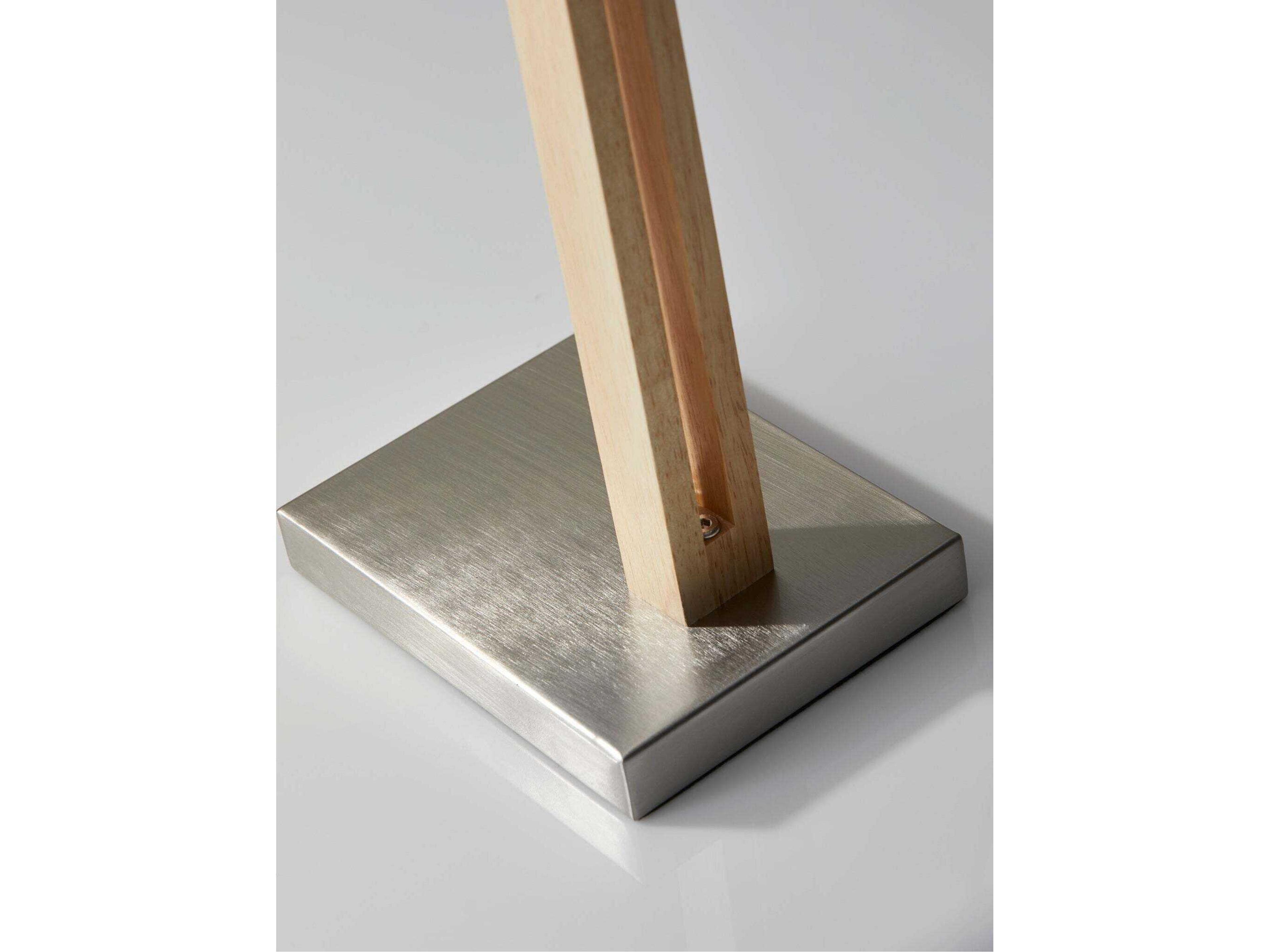 Adesso Walden Natural Rubber Brown Desk Lamp