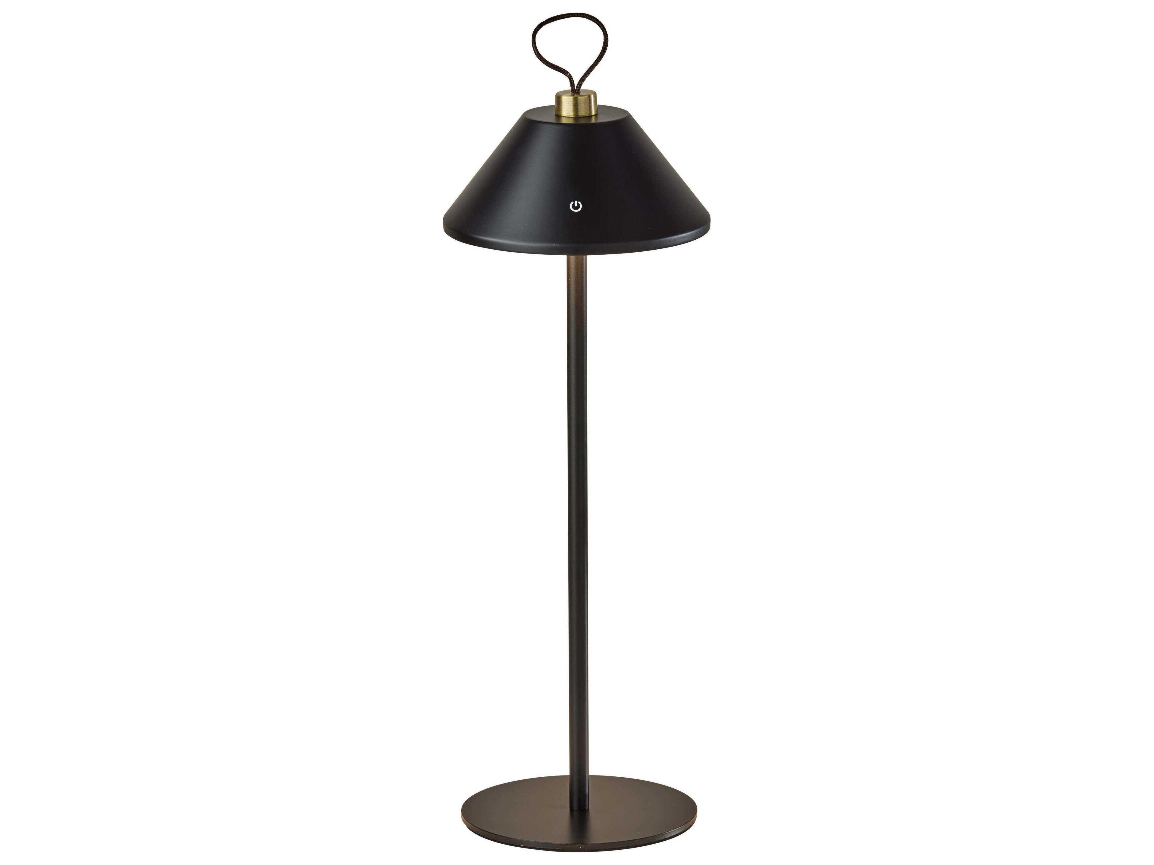Danny Cordless LED Table Lamp Black