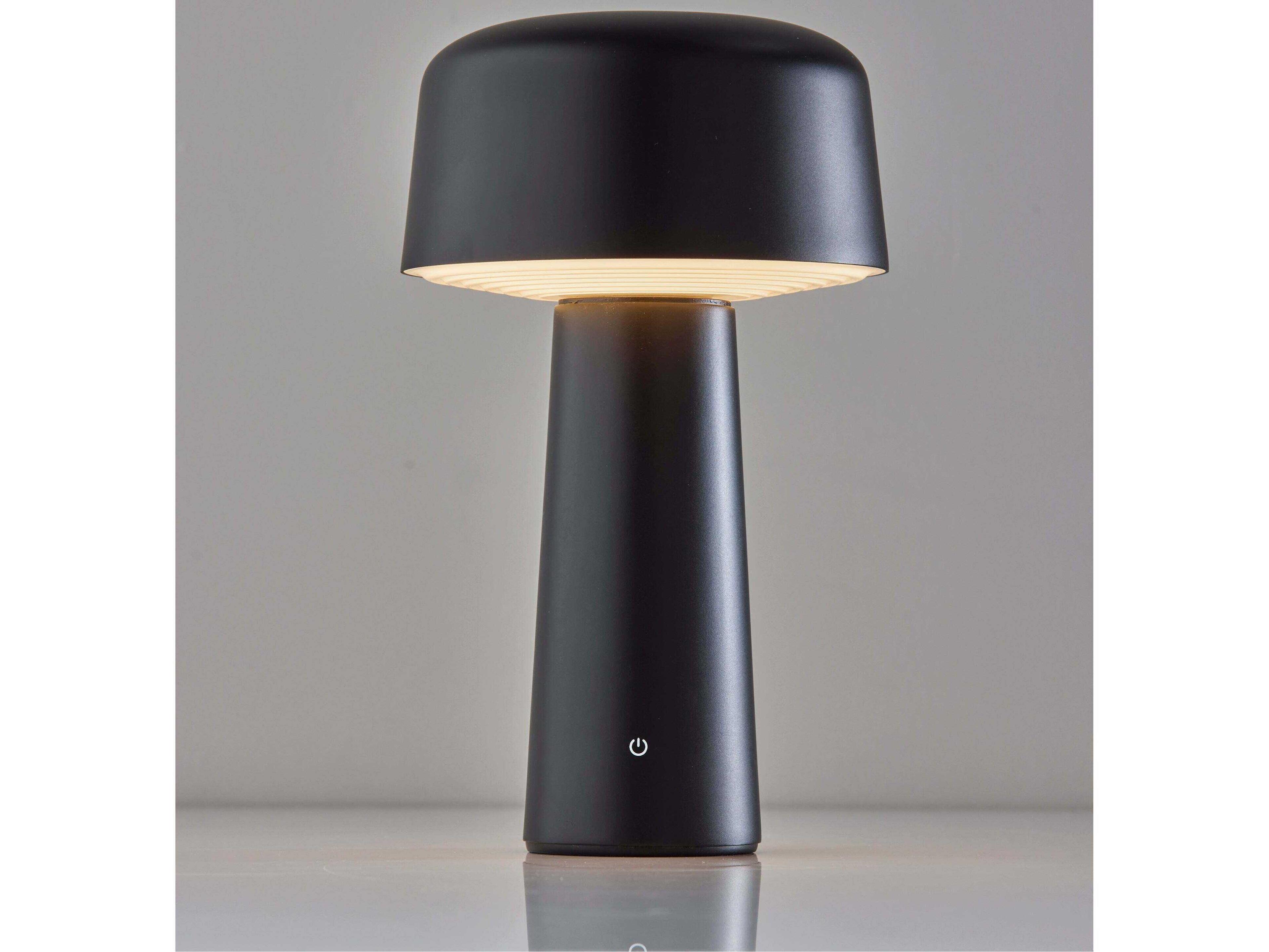 Adesso Lenny Black Table Lamp