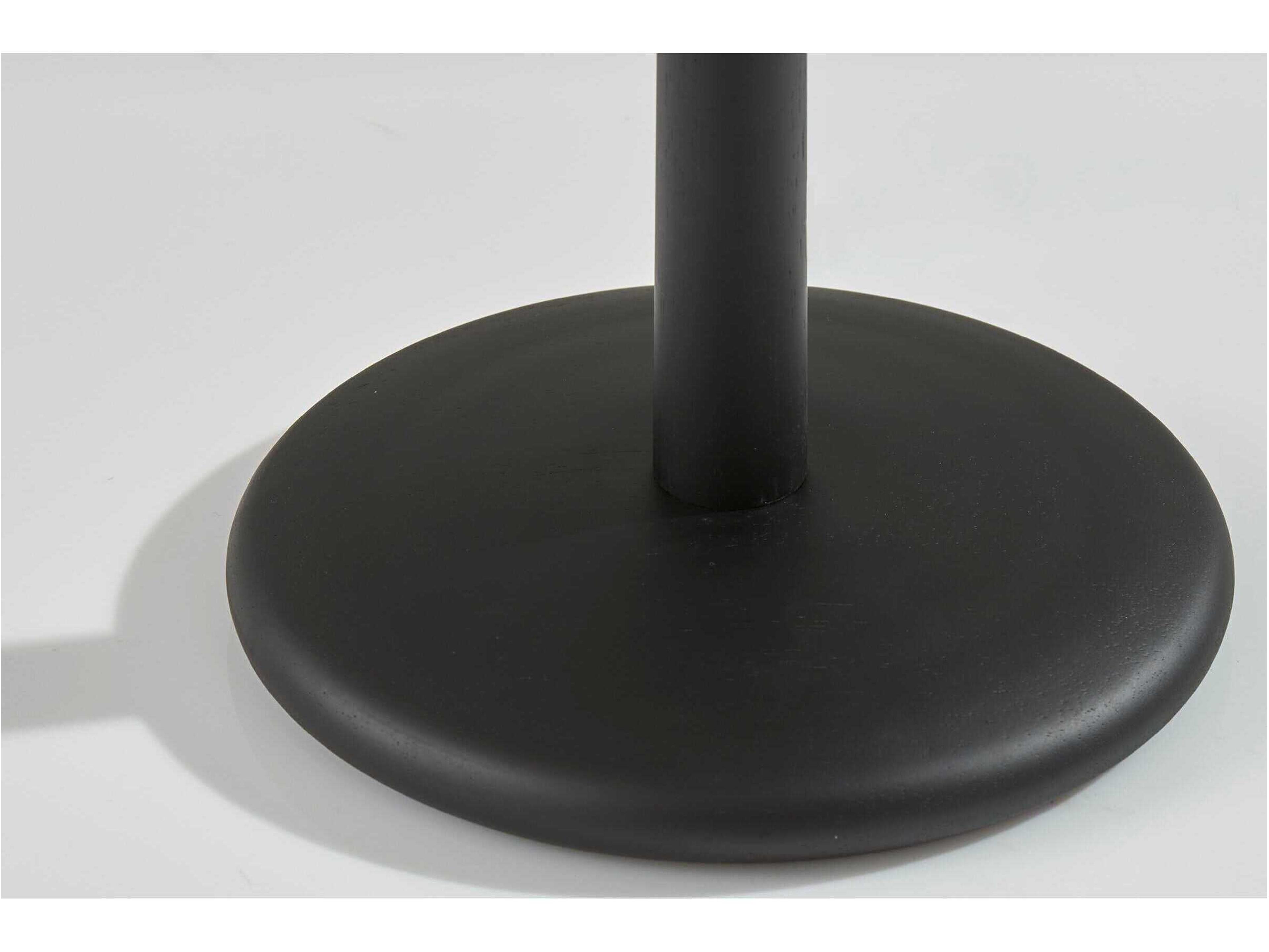 Adesso Scallop Black Textured Cream Scalloped Fabric Floor Lamp