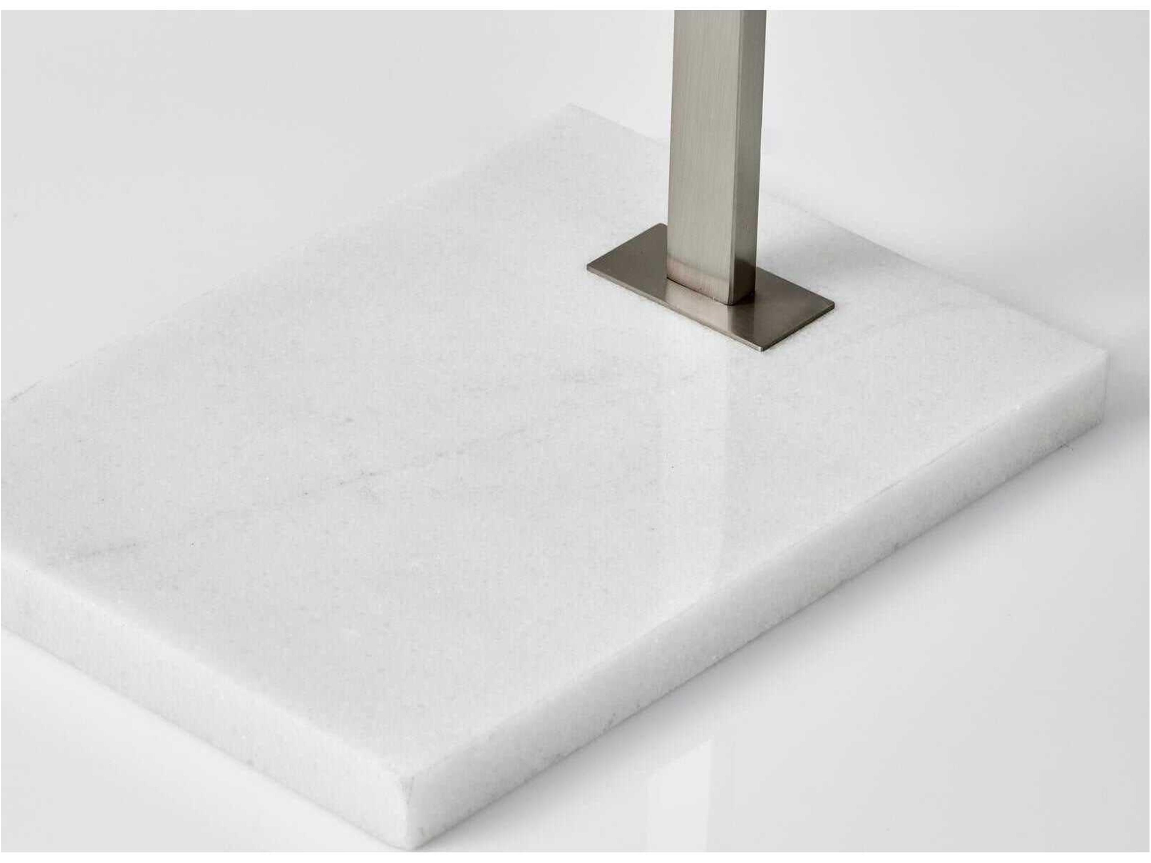 Adesso Sonic Brushed Steel Floor Lamp