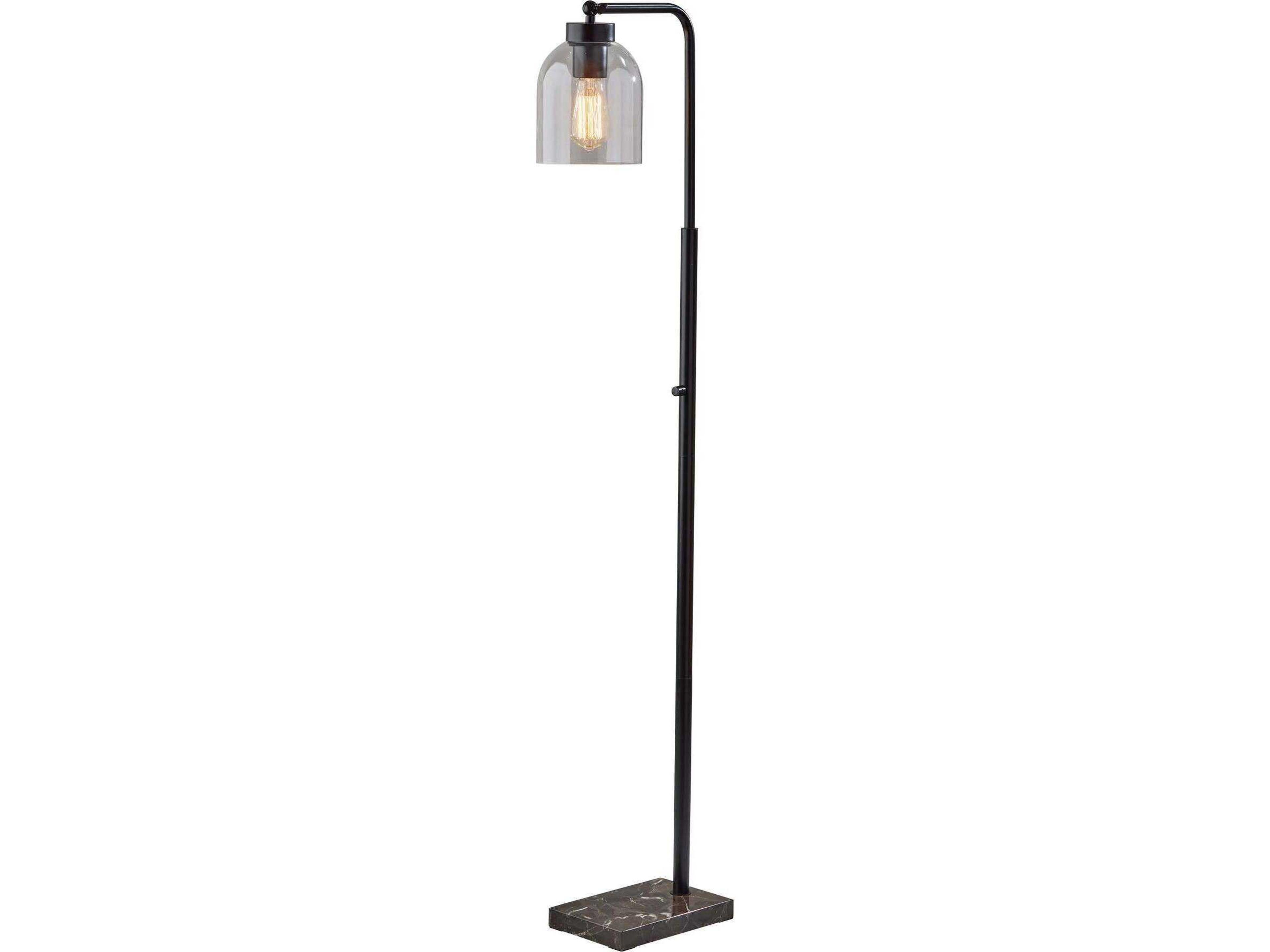 Bristol Floor Lamp Mid-Century Modern Black
