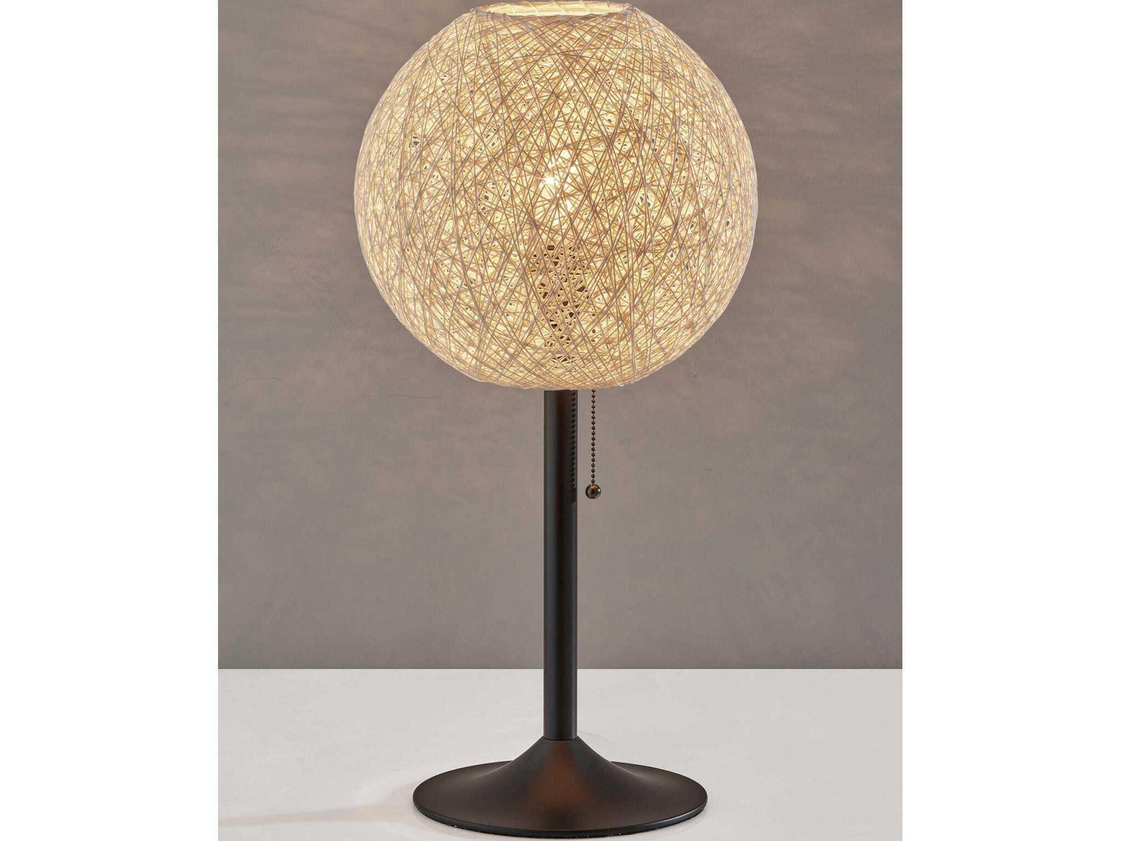 Adesso Havana Dark Bronze Table Lamp