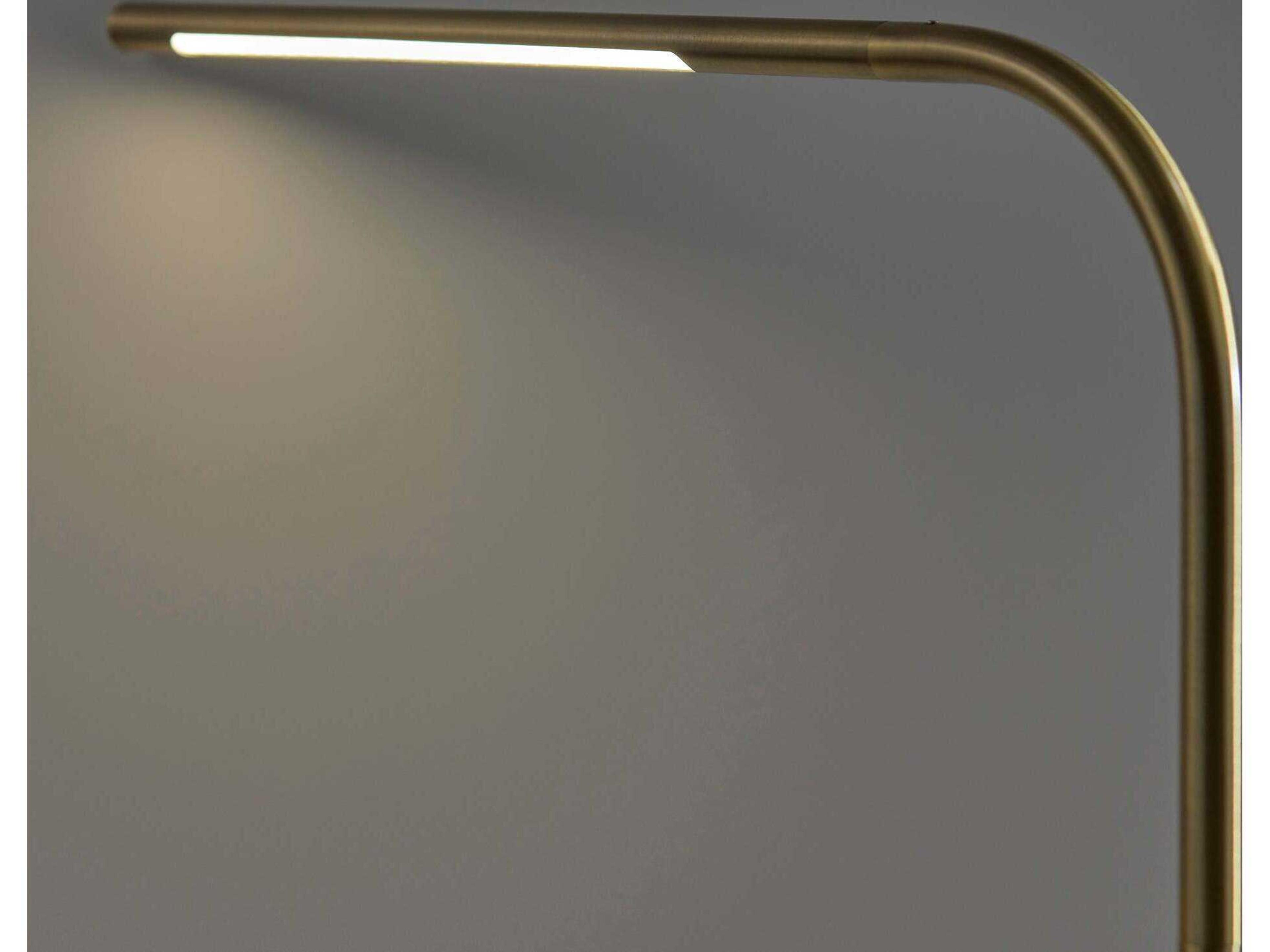 Adesso Cullen Antique Brass Desk Lamp