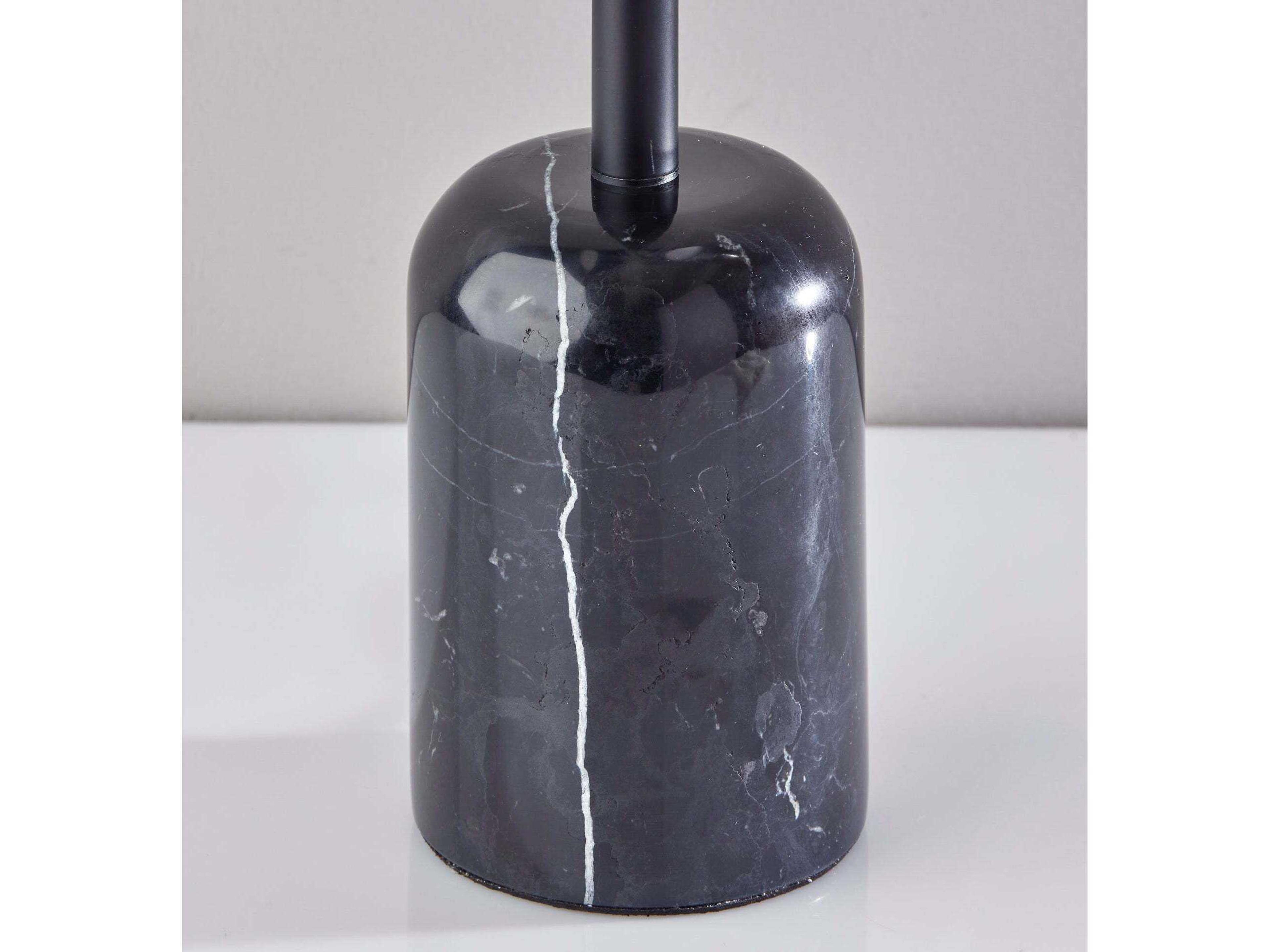 Adesso Bryant Black Metal Table Lamp