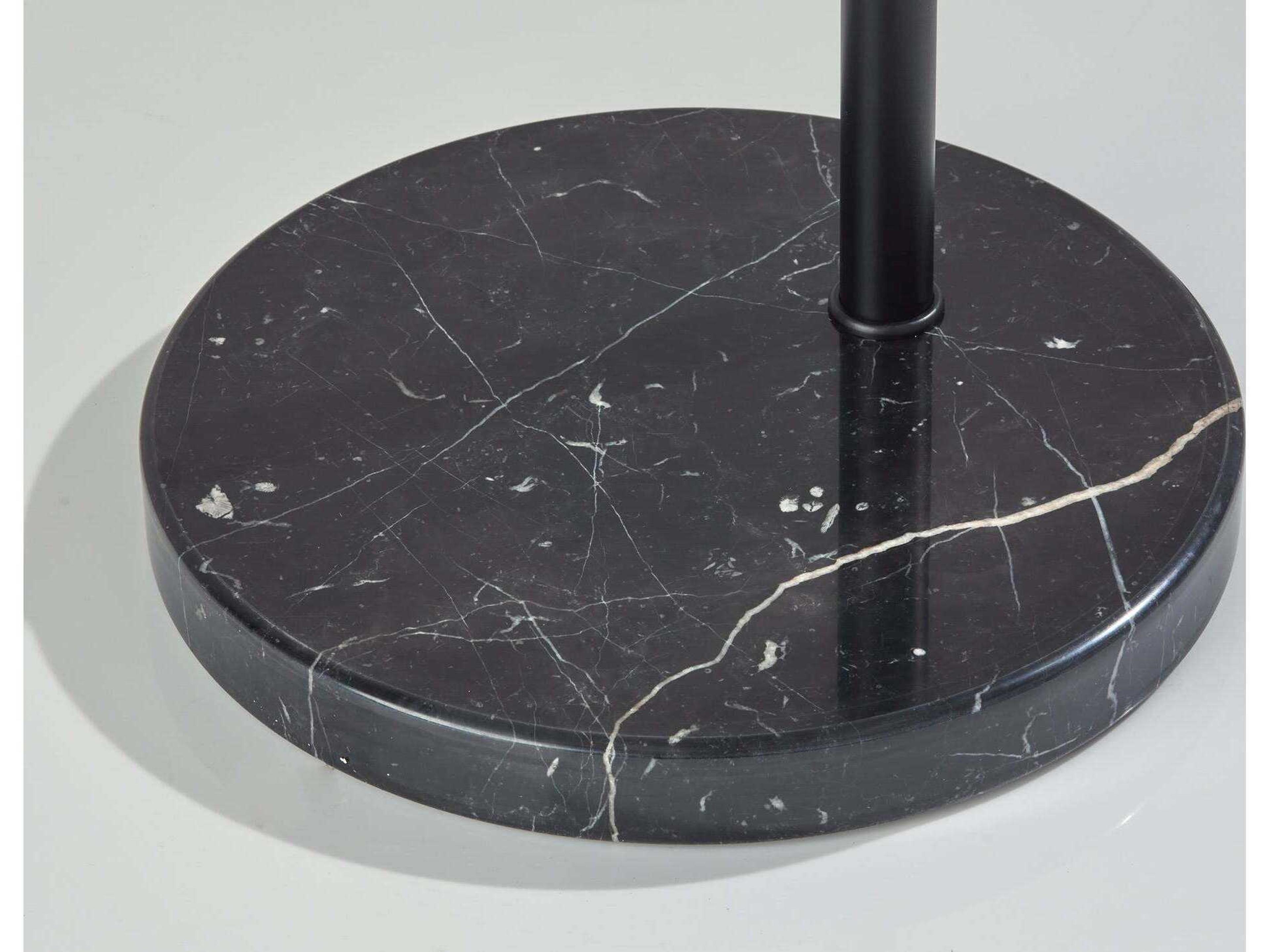 Adesso Adler Black Floor Lamp