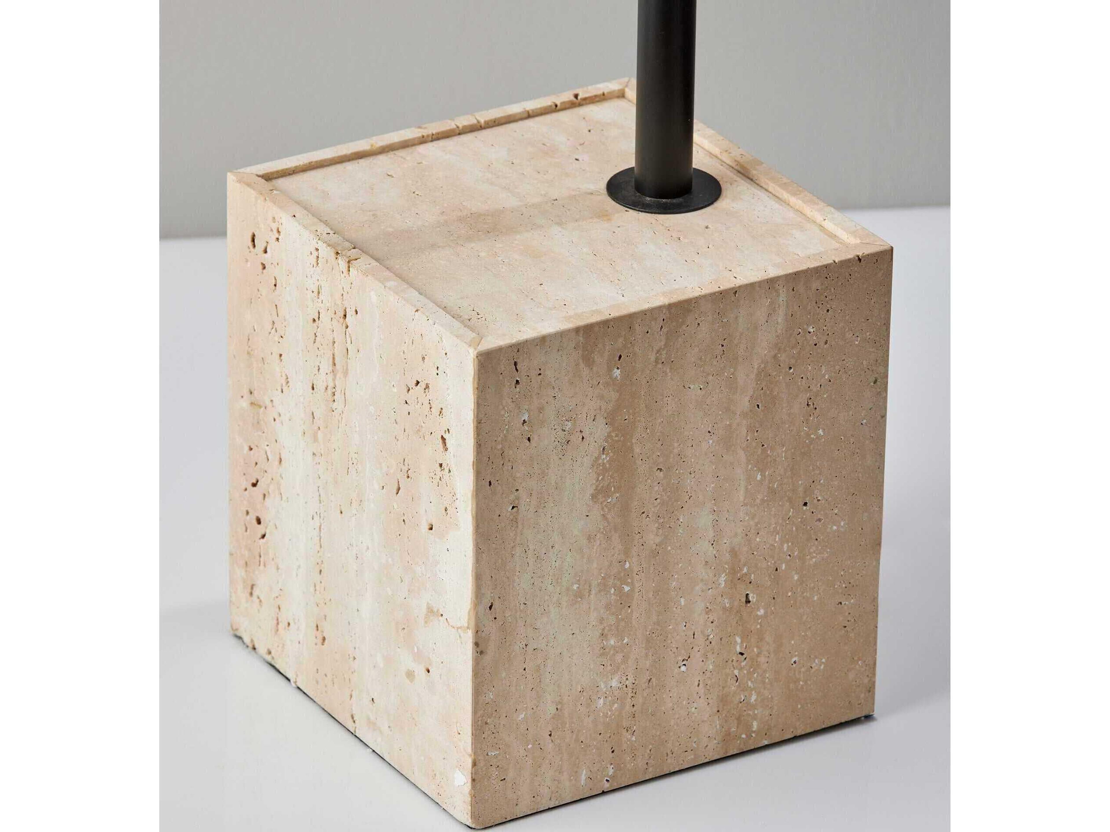 Adesso Wilder Black Metal Floor Lamp