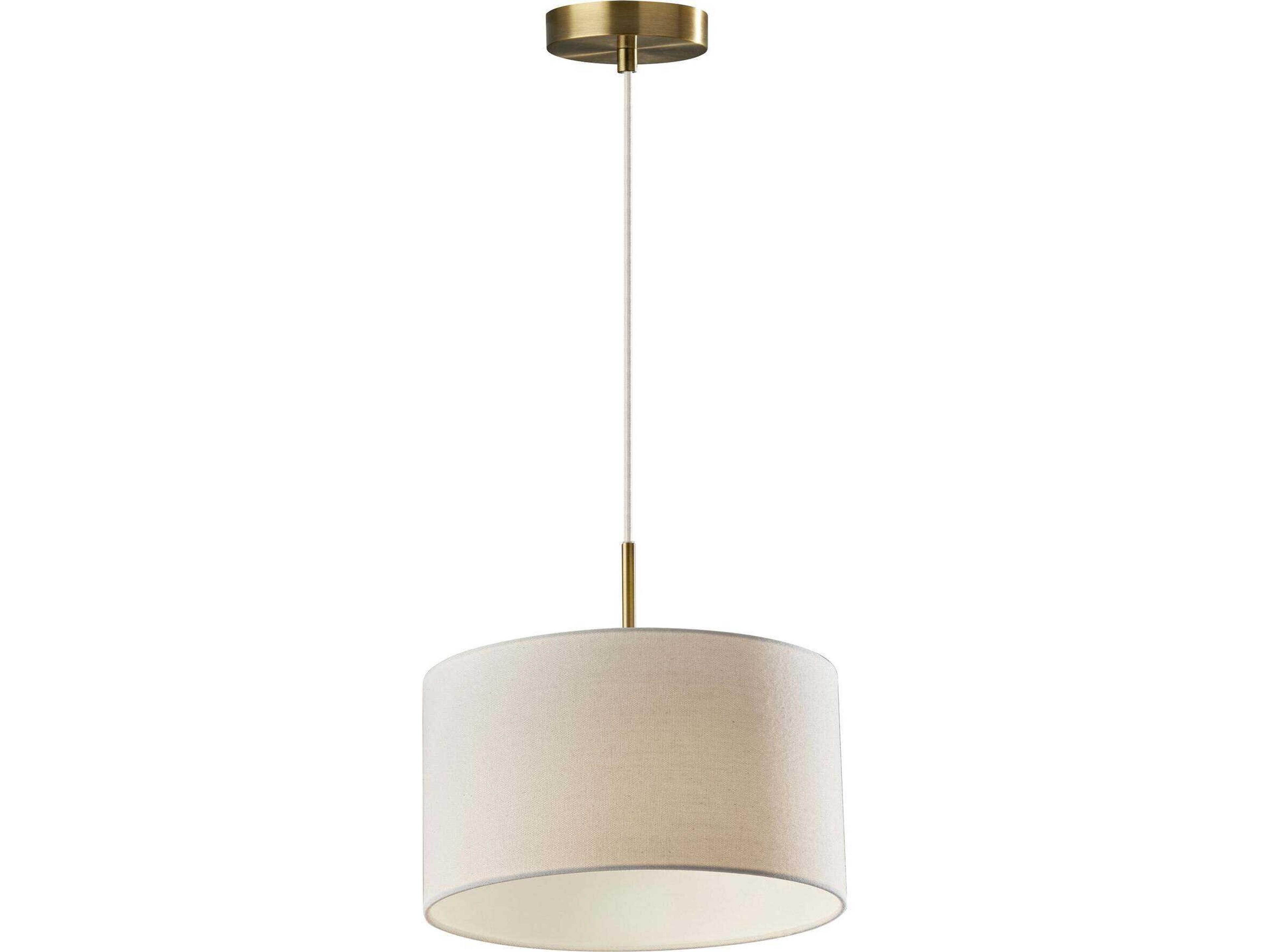 Finley Pendant Light in Antique Brass