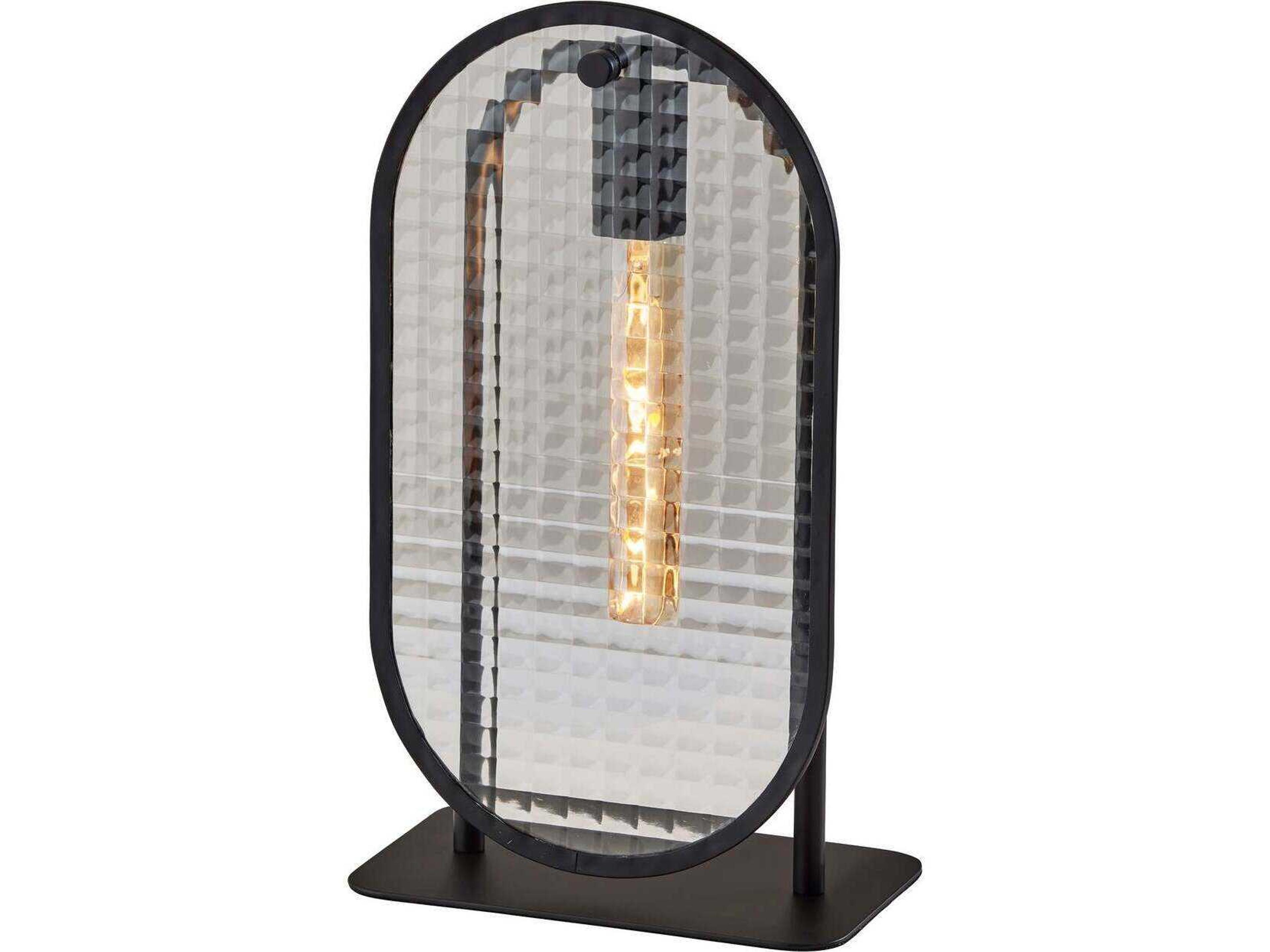 Landon Table Lantern in Black