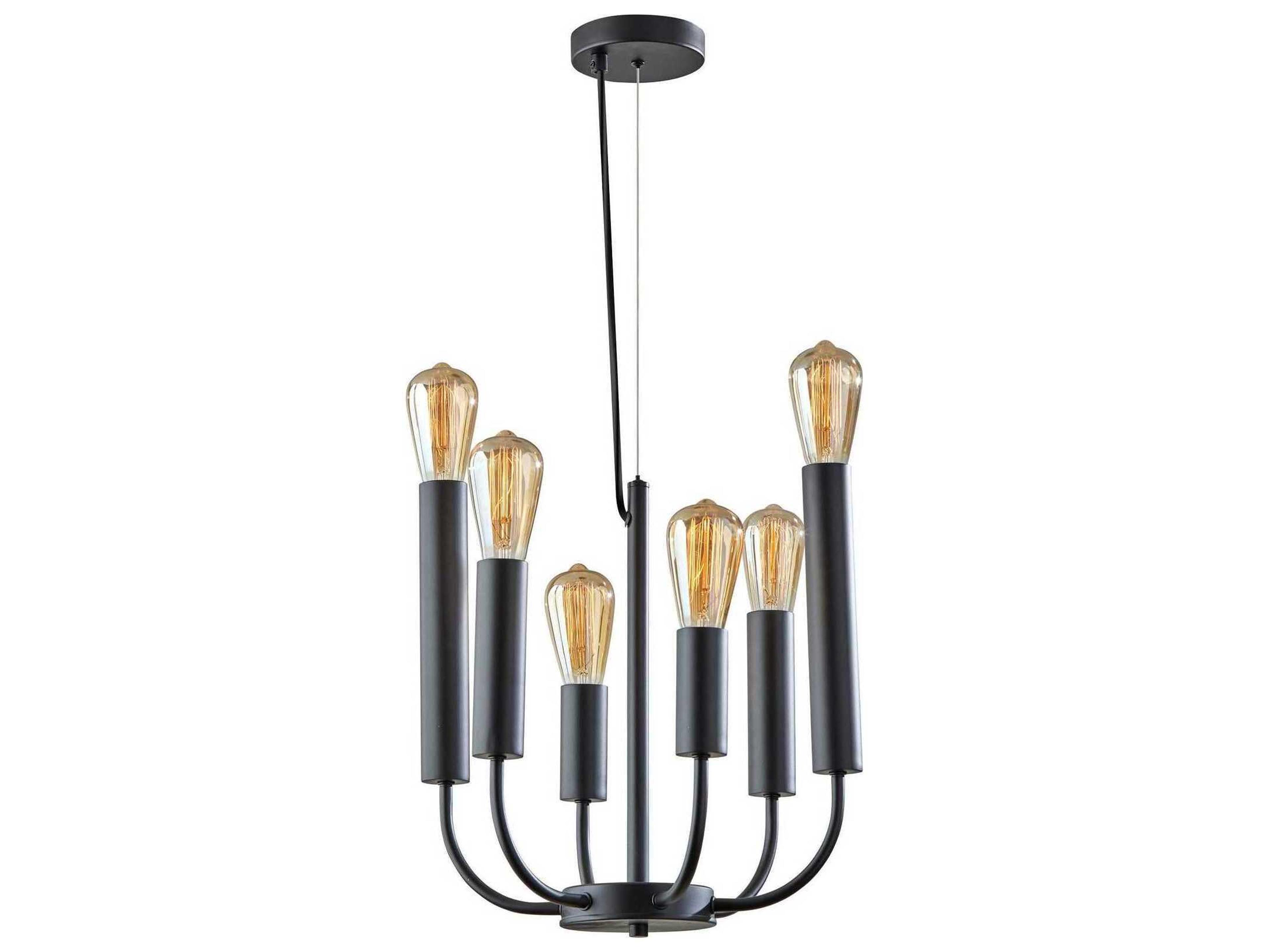 Rory Pendant Light Black Modern Chandelier