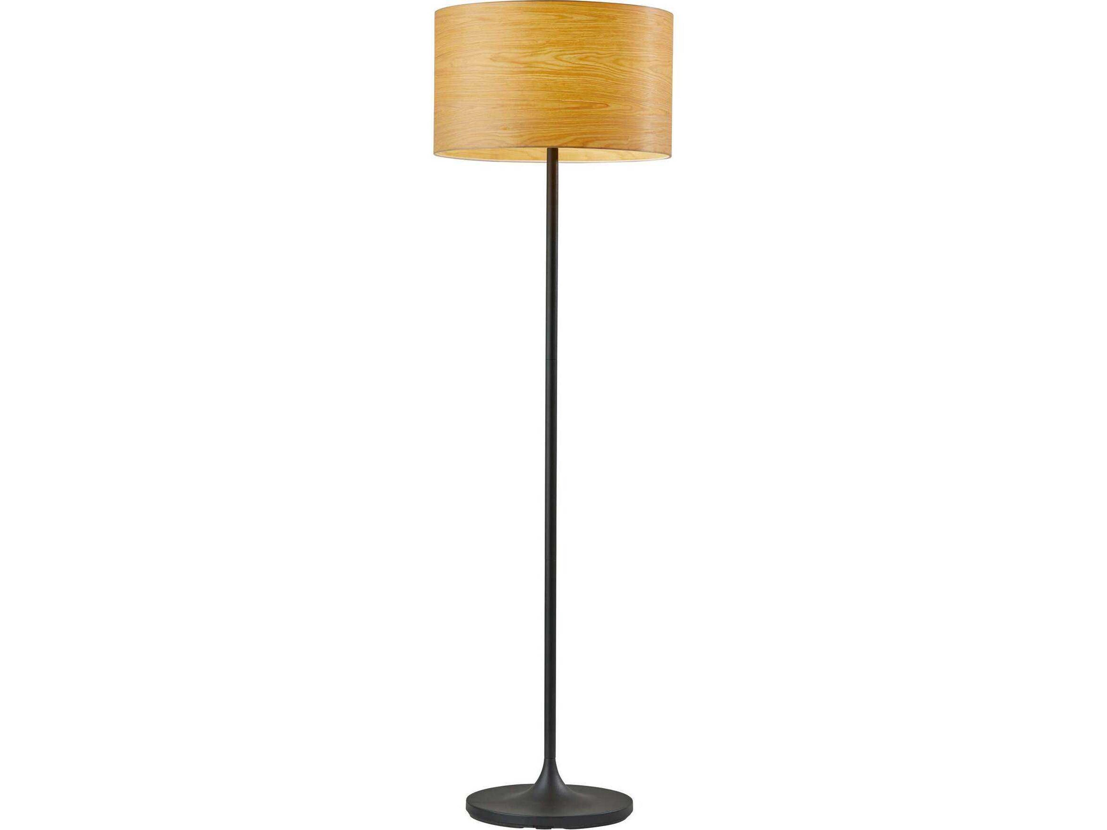 Oslo Floor Lamp Scandinavian Design Matte Black