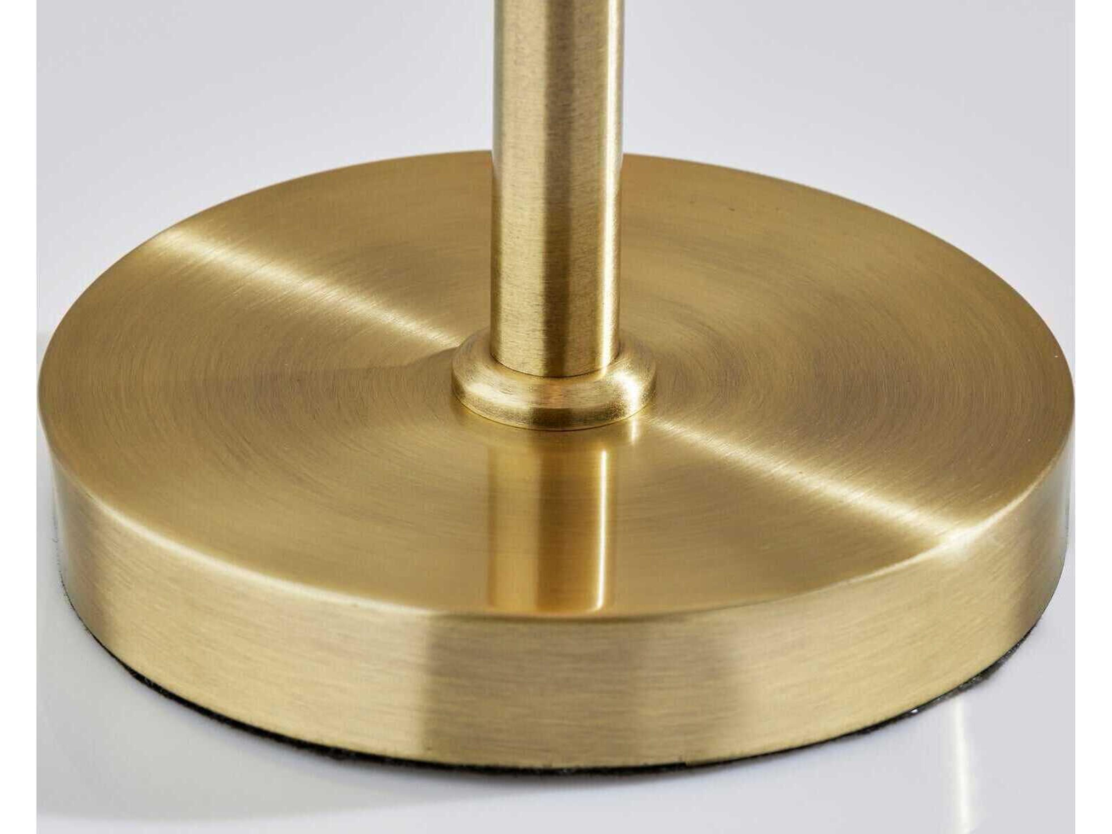 Adesso Claremont Antique Brass Table Lamp