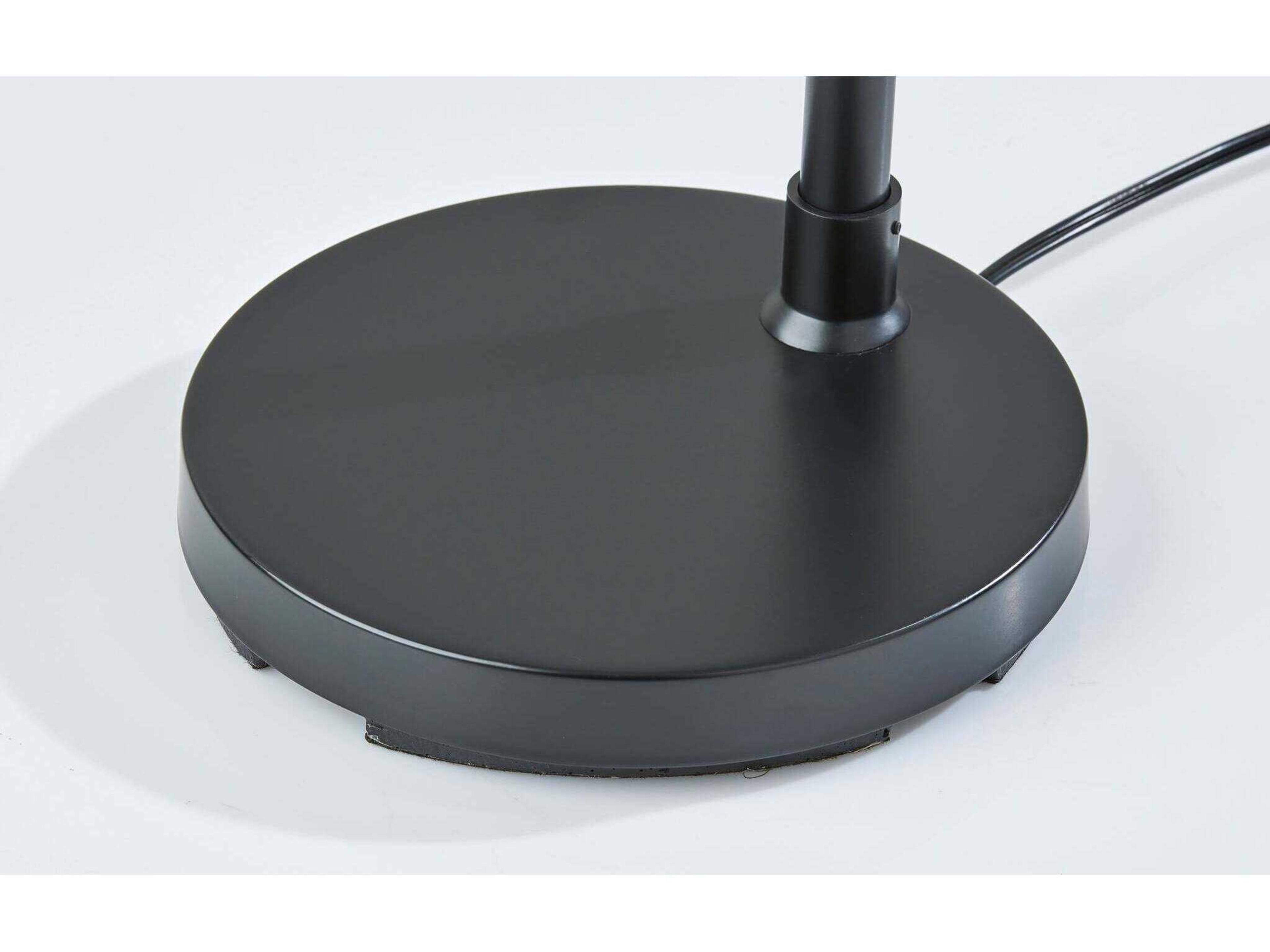 Adesso Jace Black Floor Lamp