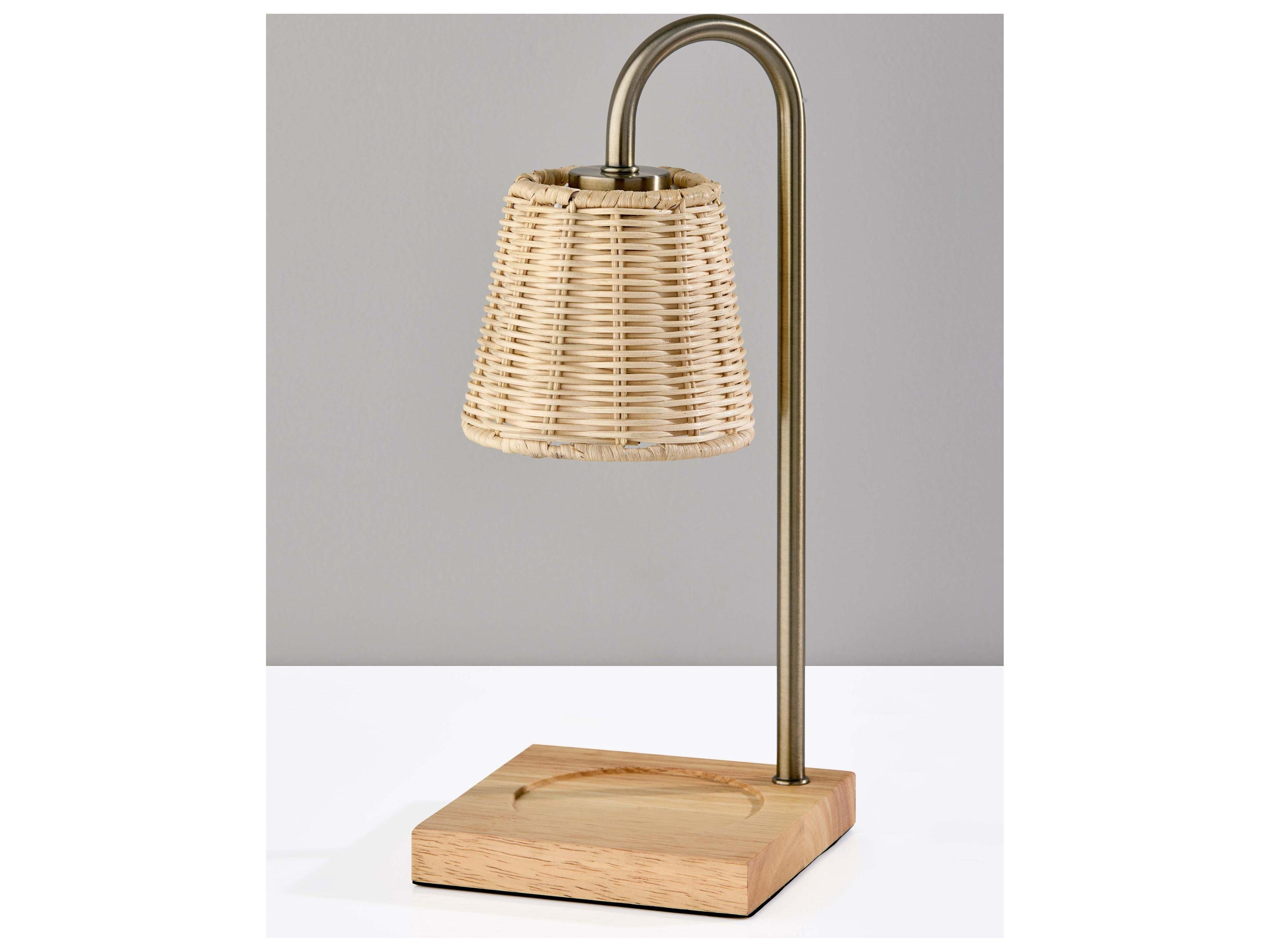 Adesso Ridgley Antique Brass Table Lamp