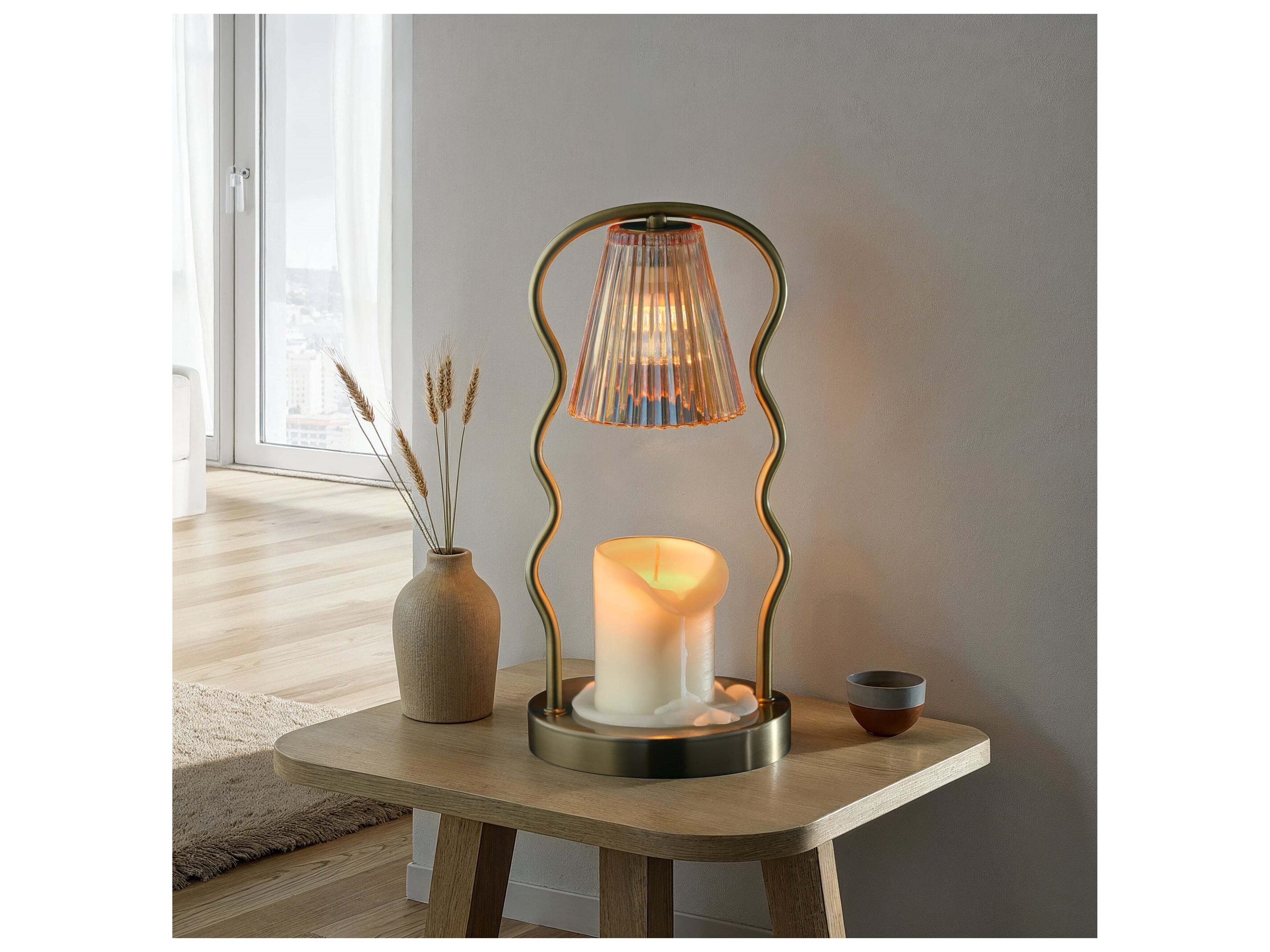 Adesso Chiara Antique Brass Table Lamp