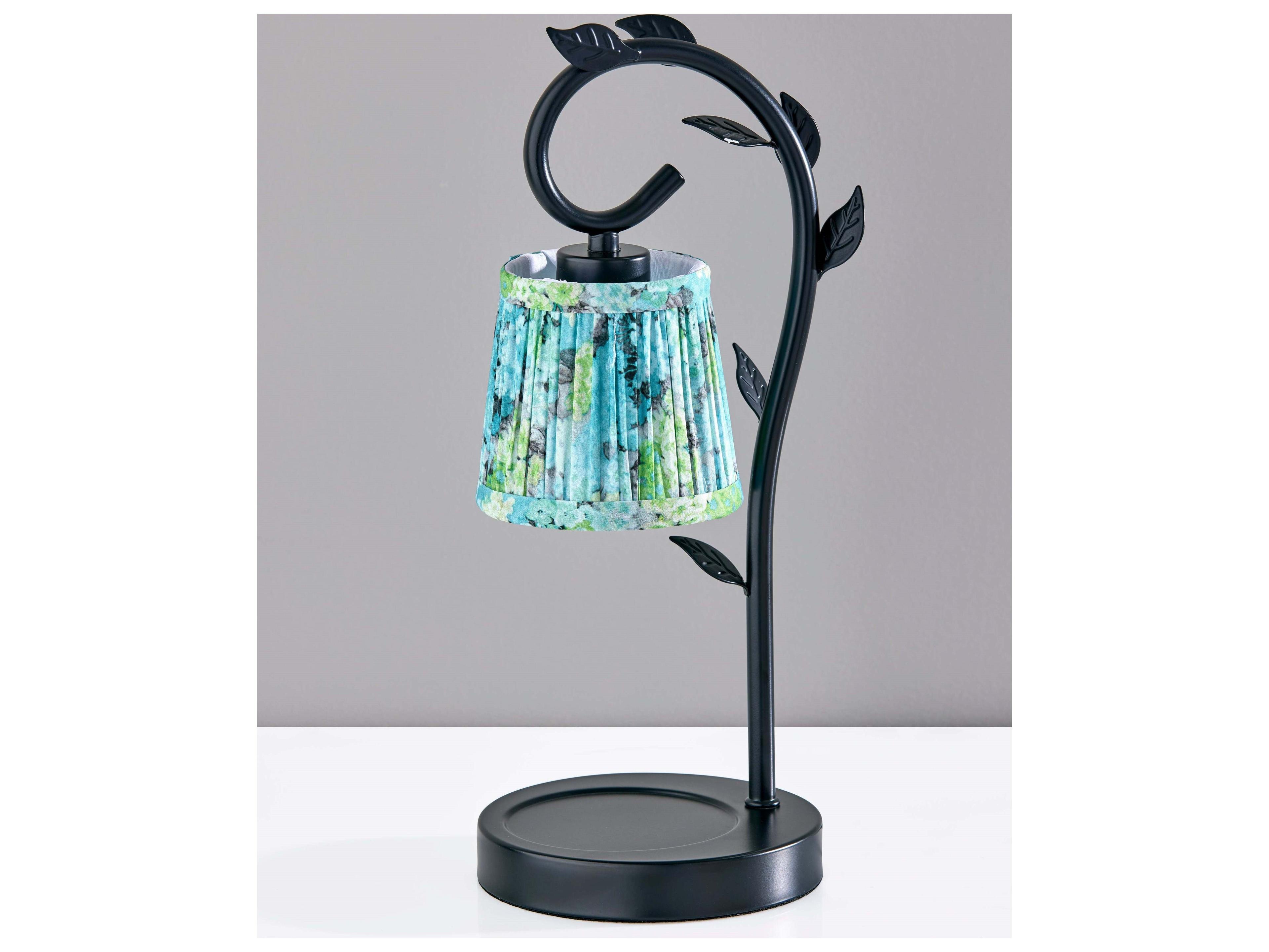 Adesso Ivy Black Table Lamp