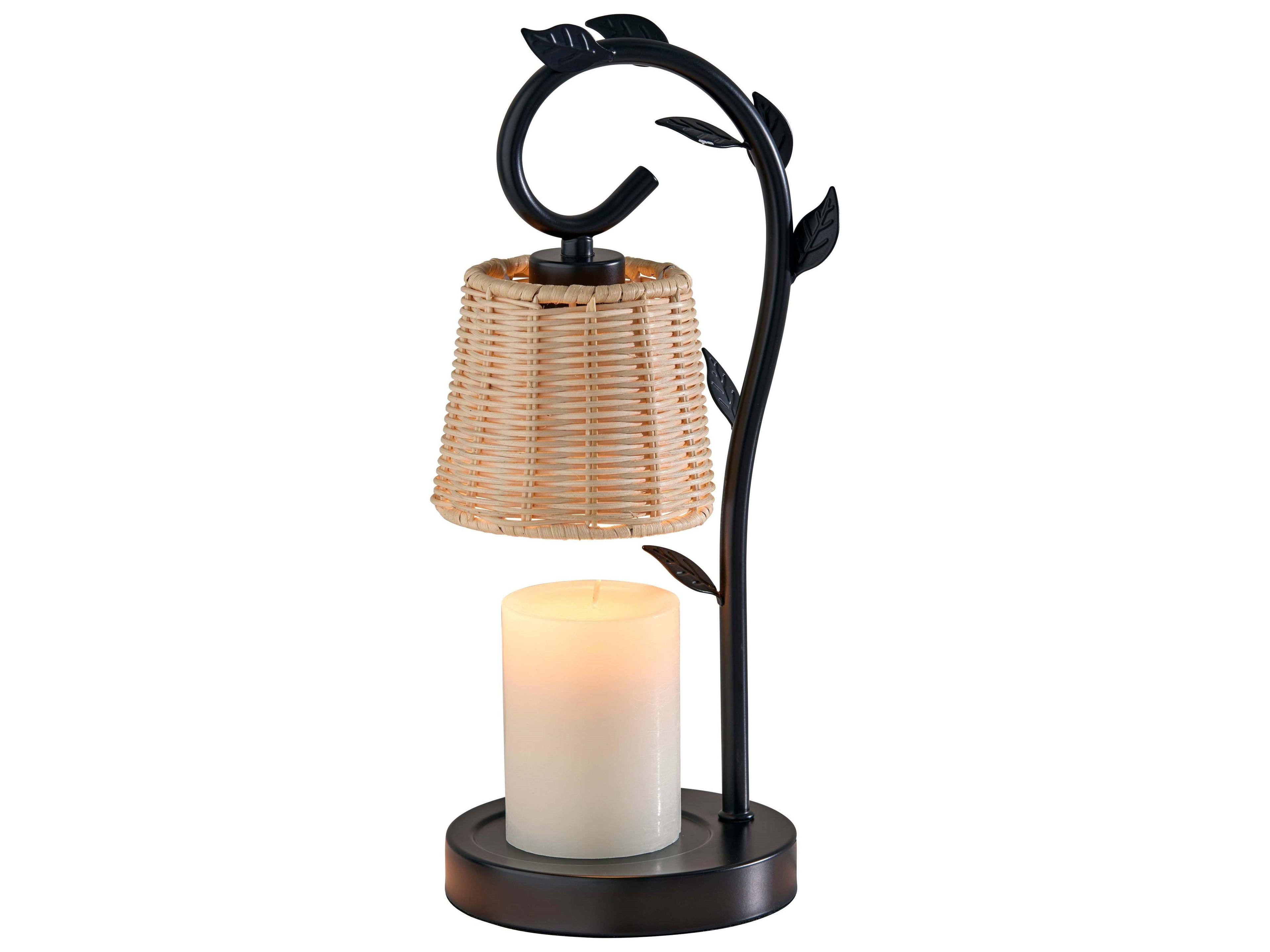 Adesso Ivy Black Table Lamp
