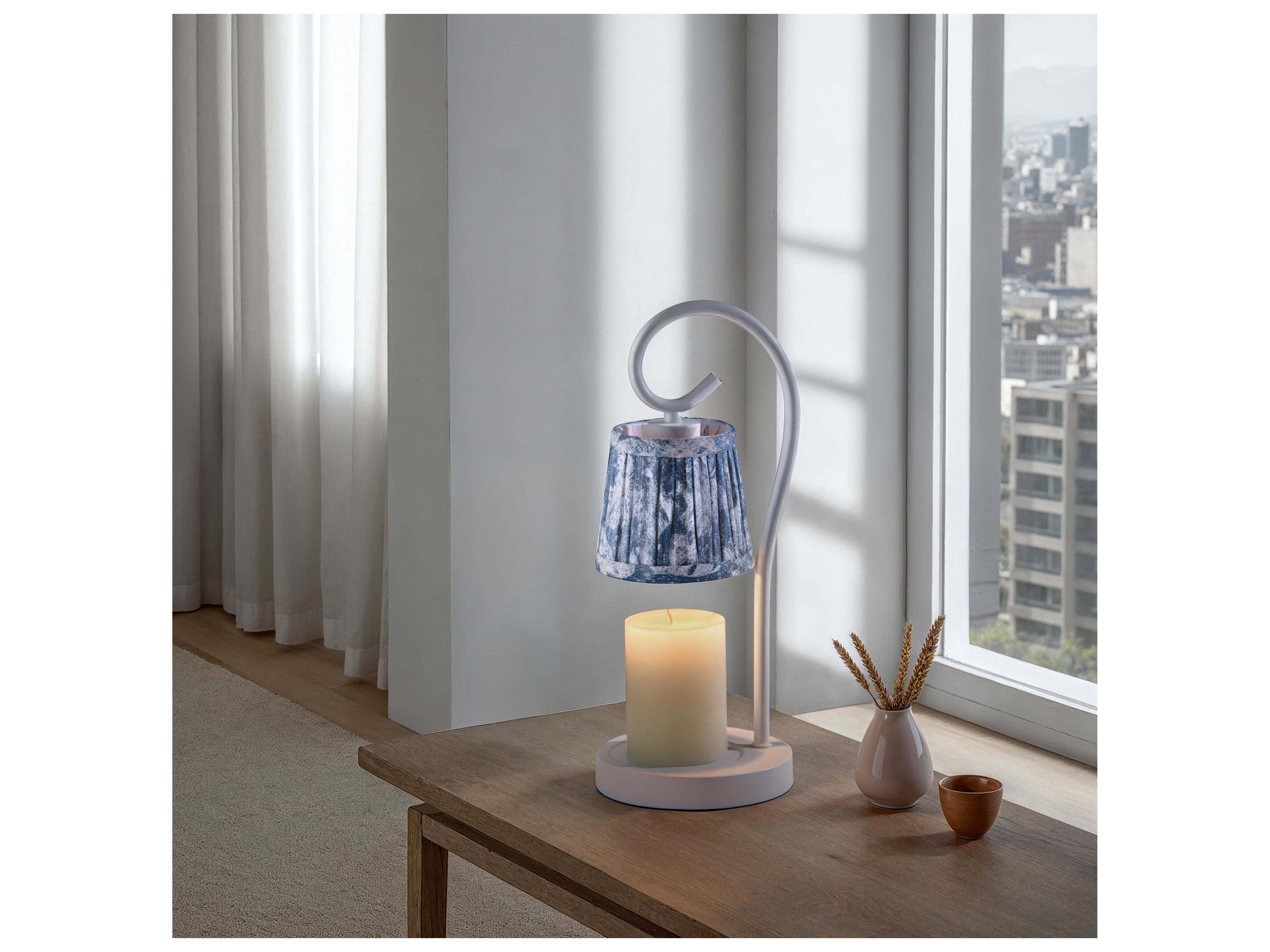 Adesso Perry White Table Lamp