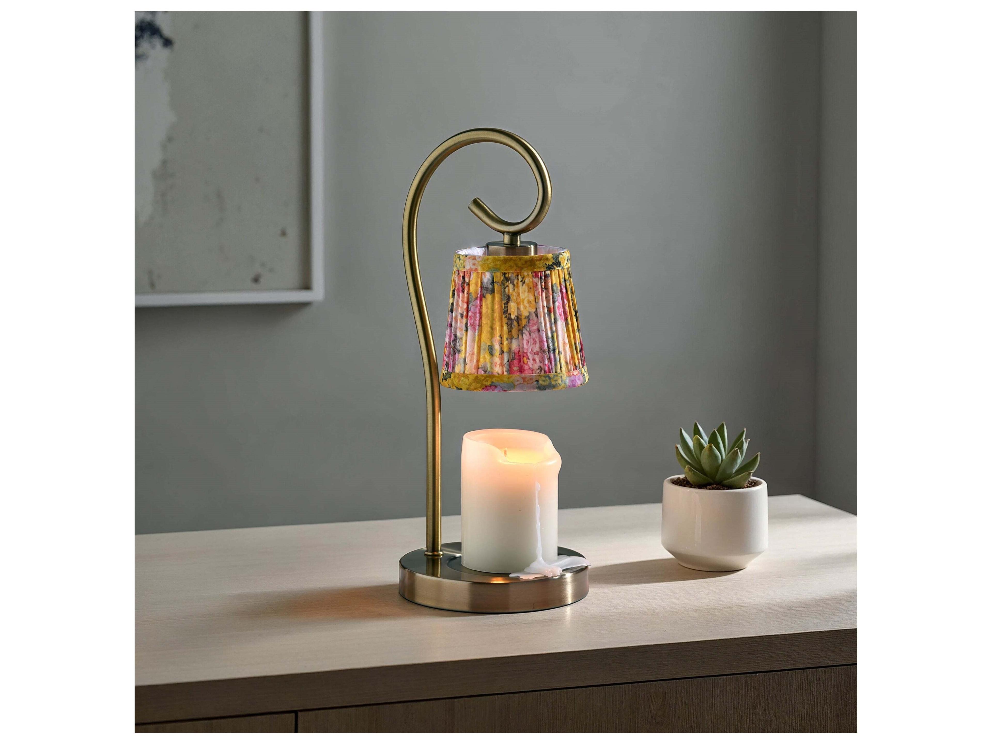 Adesso Perry Antique Brass Table Lamp
