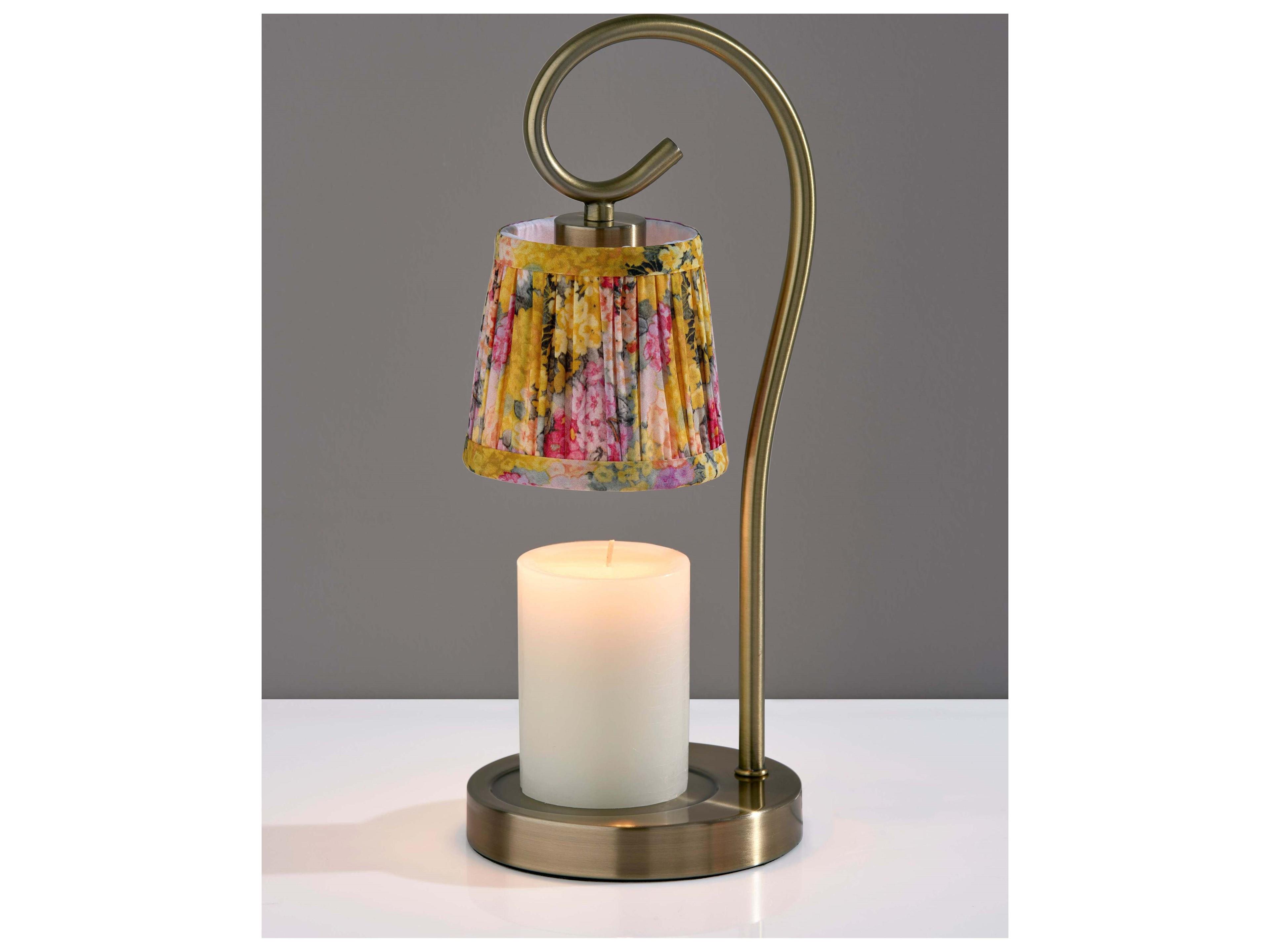 Adesso Perry Antique Brass Table Lamp