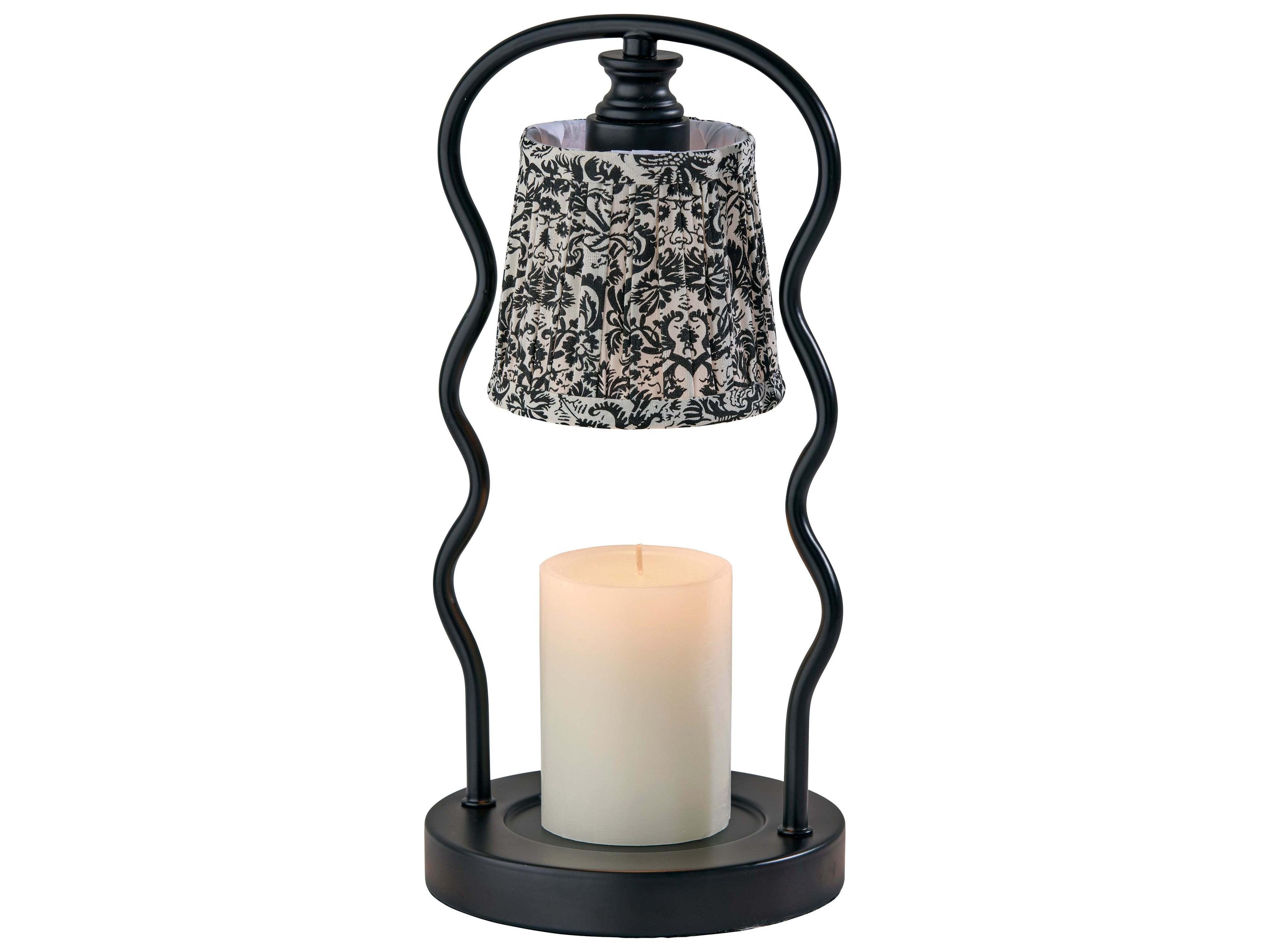 Adesso Twirl Black Table Lamp