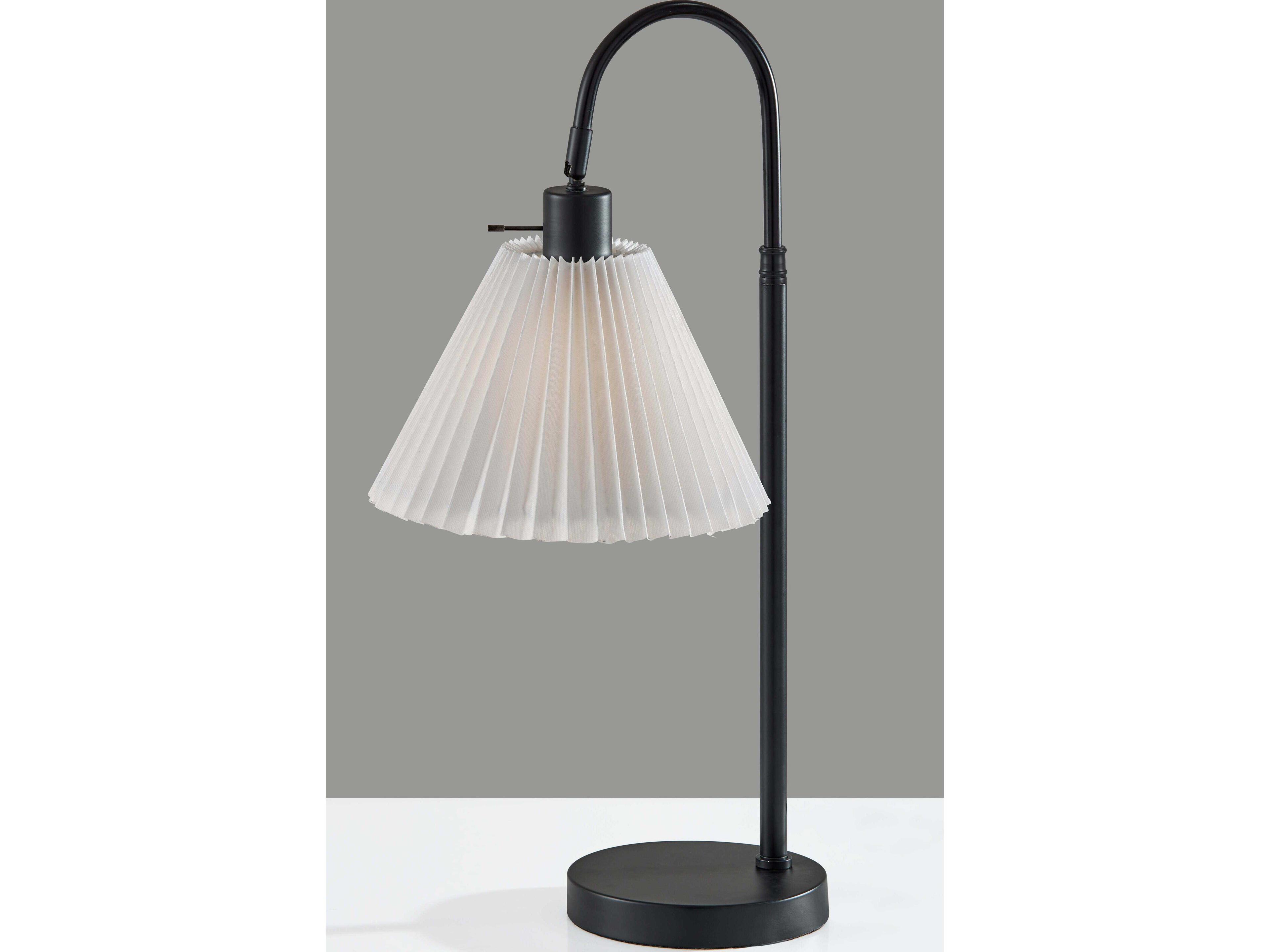 Adesso Thalia Black Buffet Lamp