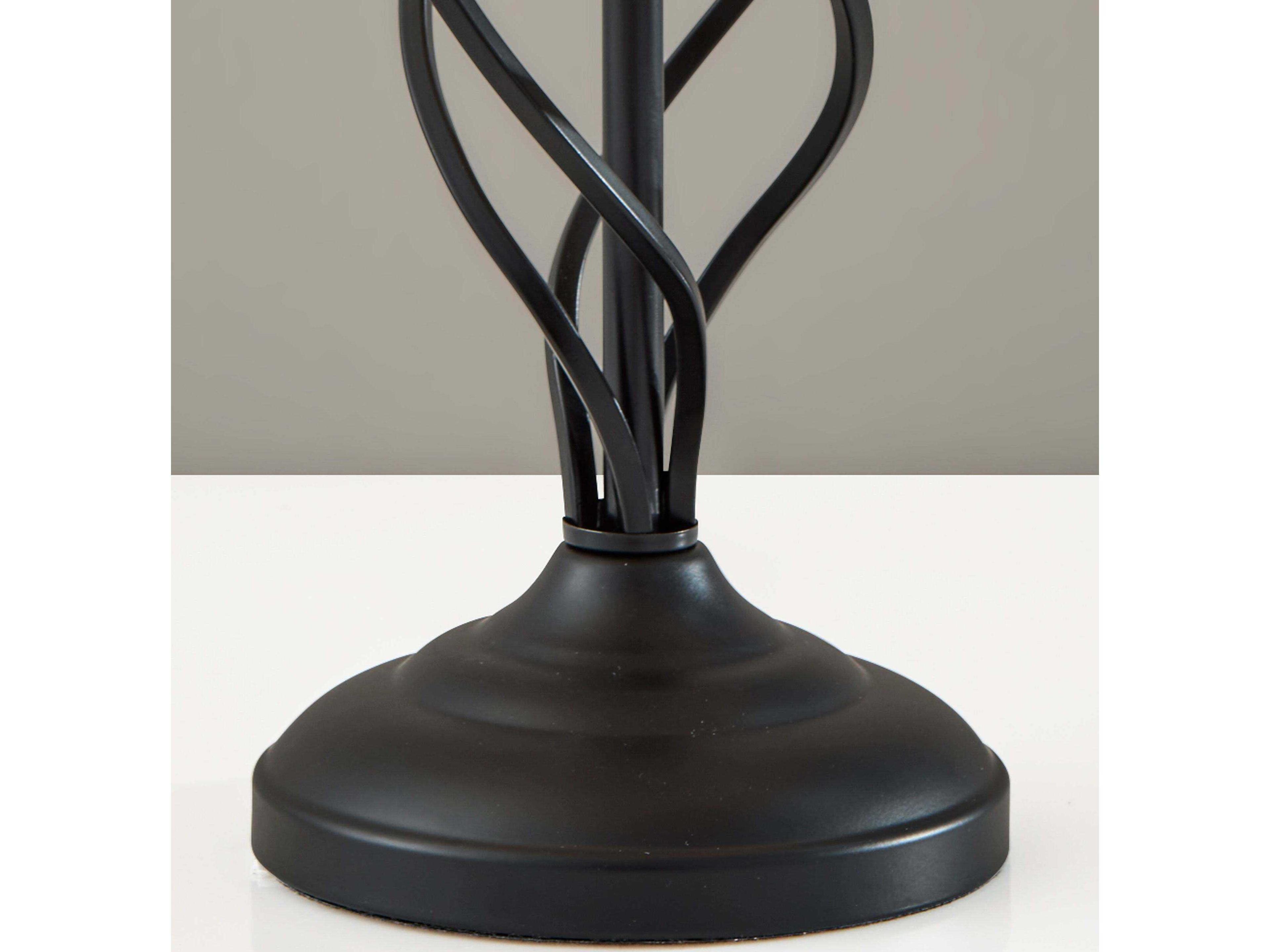 Adesso Darcy Black Buffet Lamp