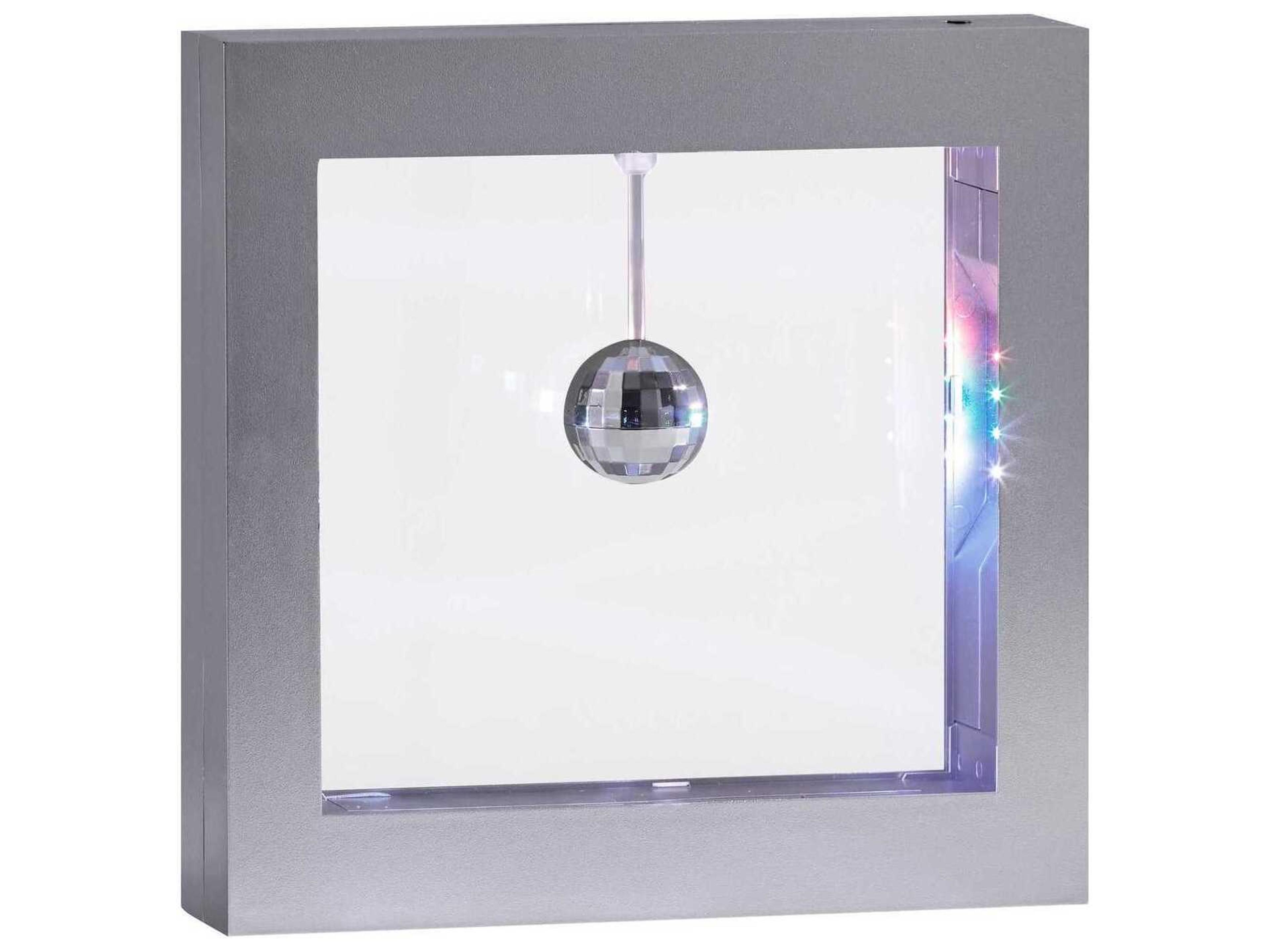 Simplee  Disco Ball Light Box Silver