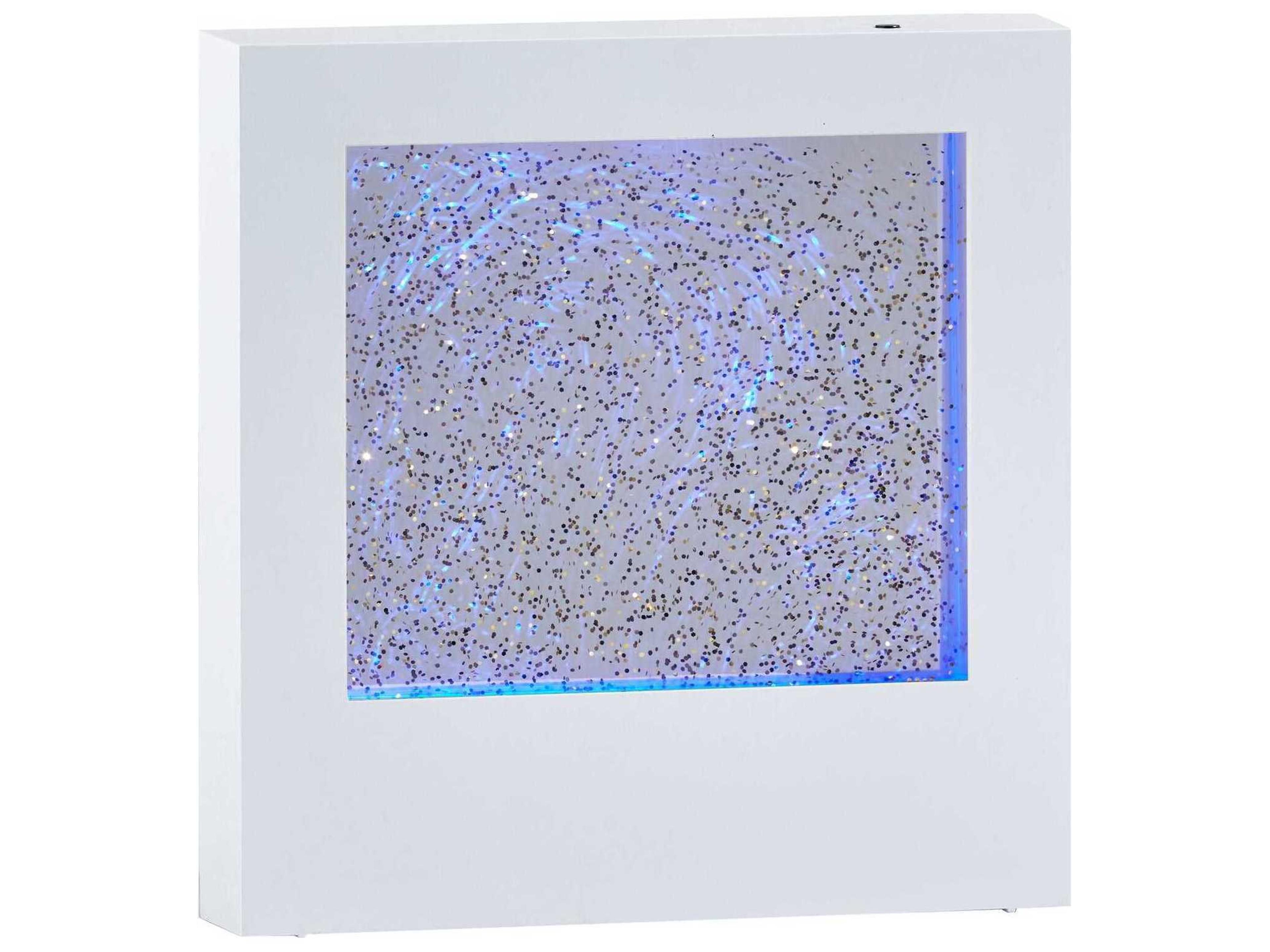 Light Box Glitter Table Lamp Color Changing LED