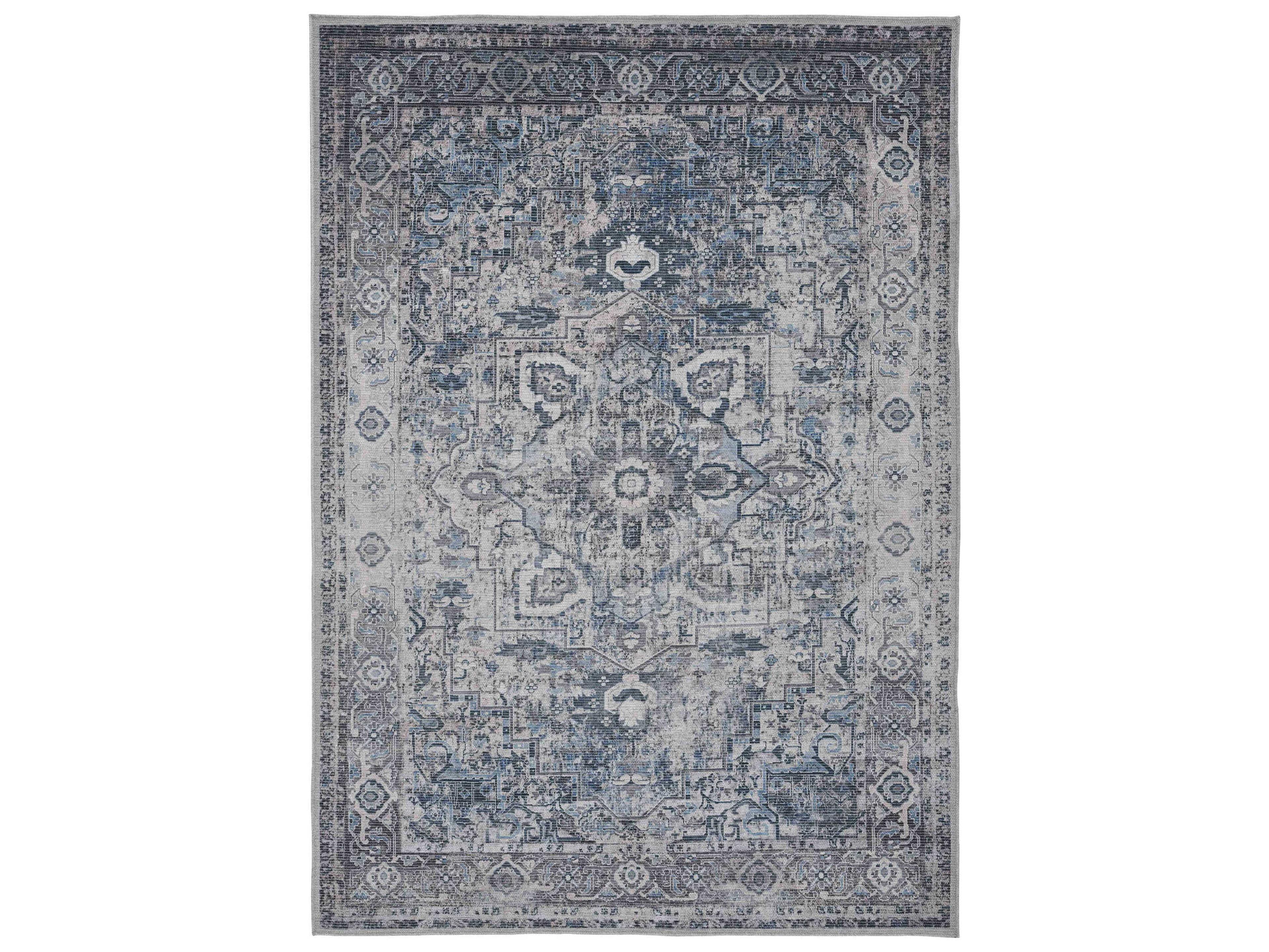 Alaska Bordered Runner Area Rug
