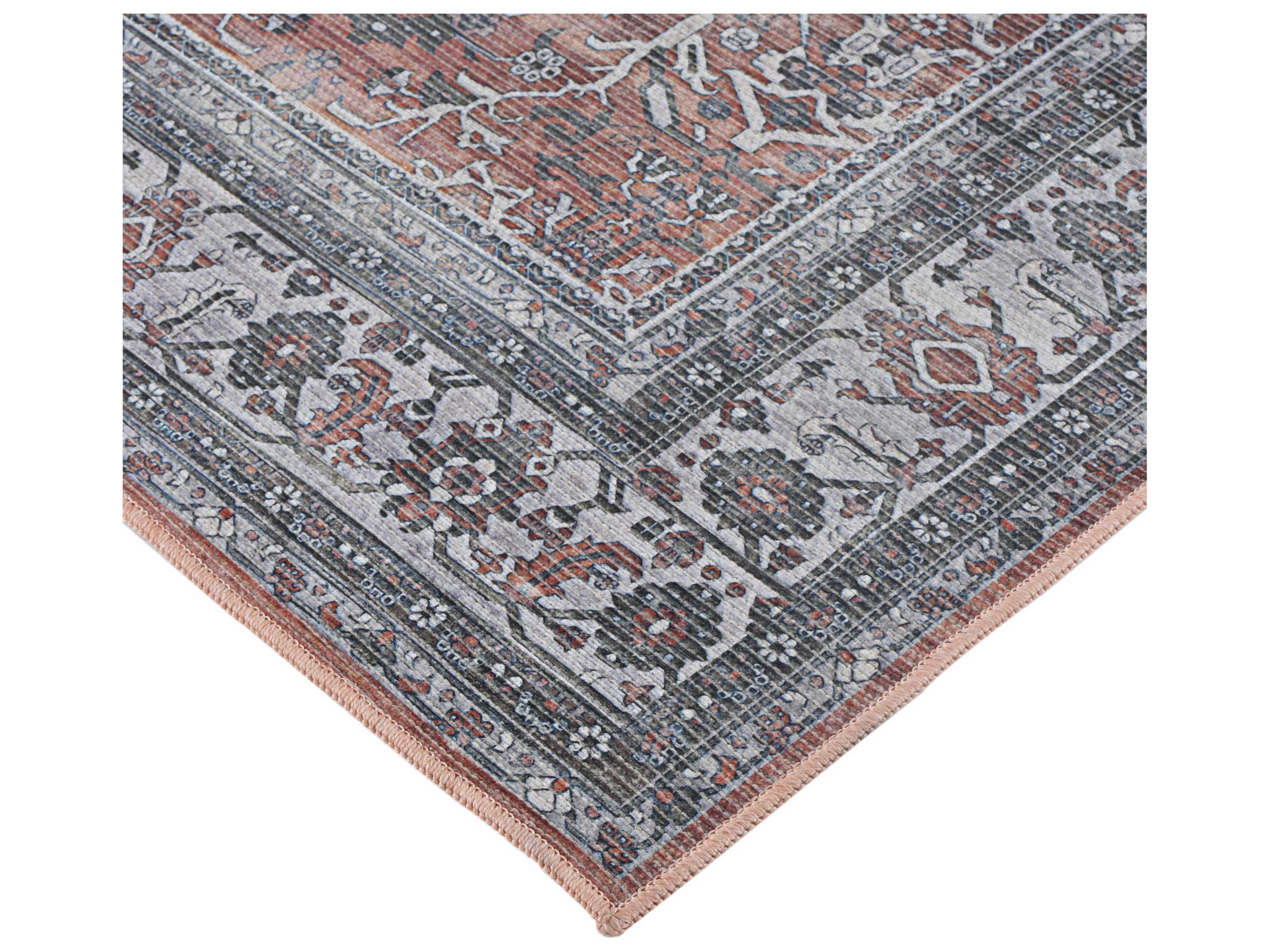 Amer Rugs Alaska Bordered Runner Area Rug