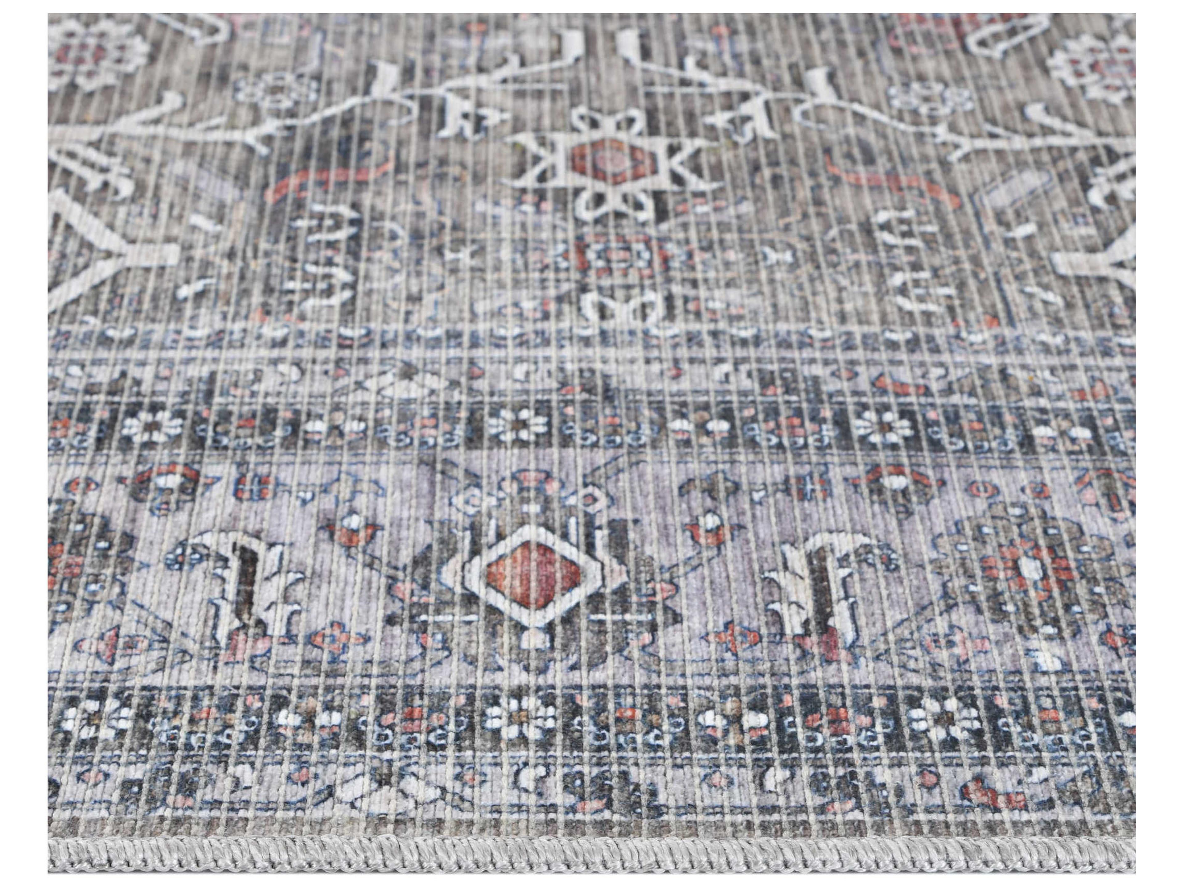 Amer Rugs Alaska Bordered Runner Area Rug