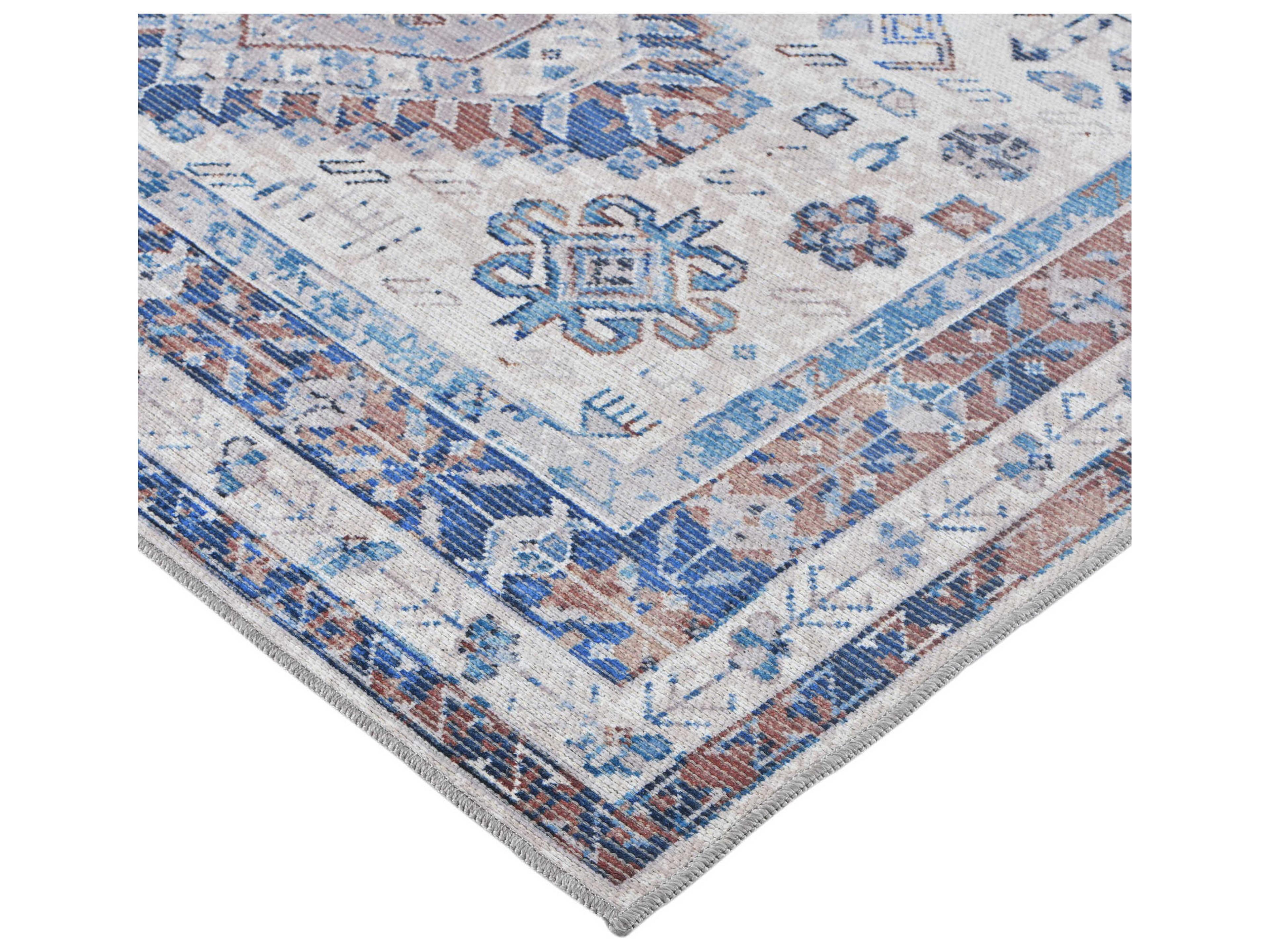 Amer Rugs Alaska Bordered Runner Area Rug