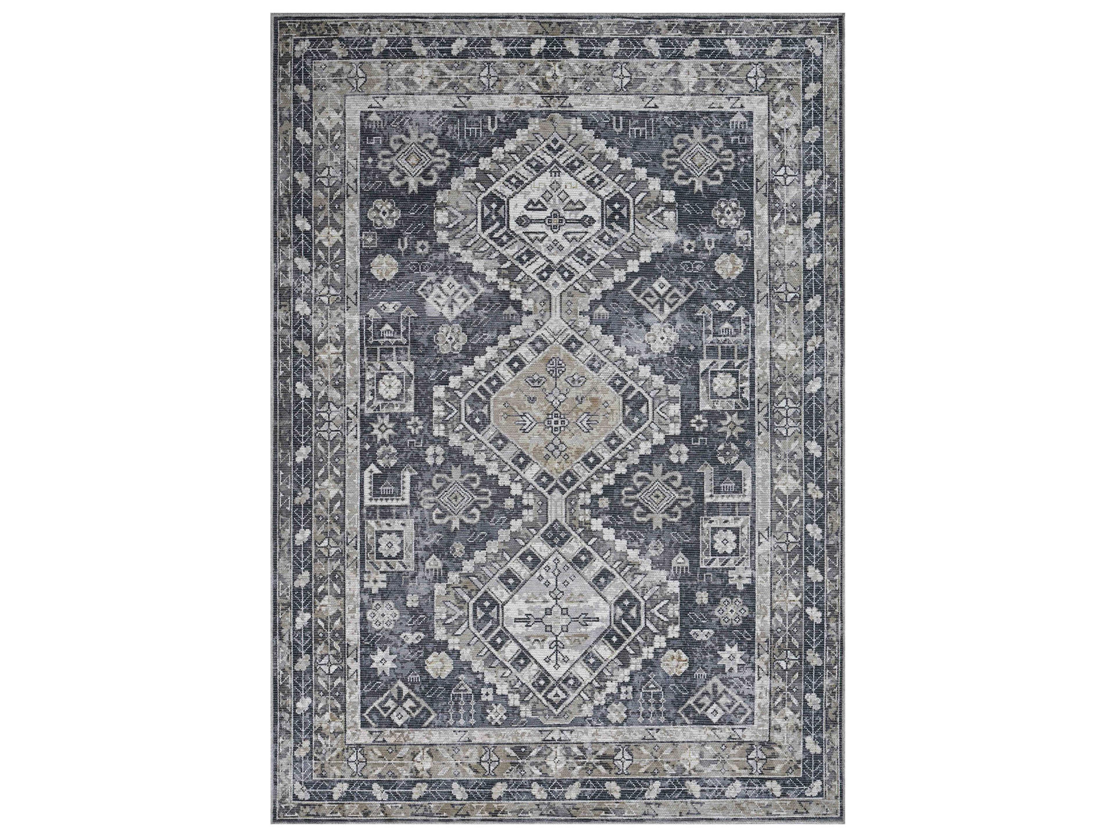 Alaska Bordered Runner Area Rug