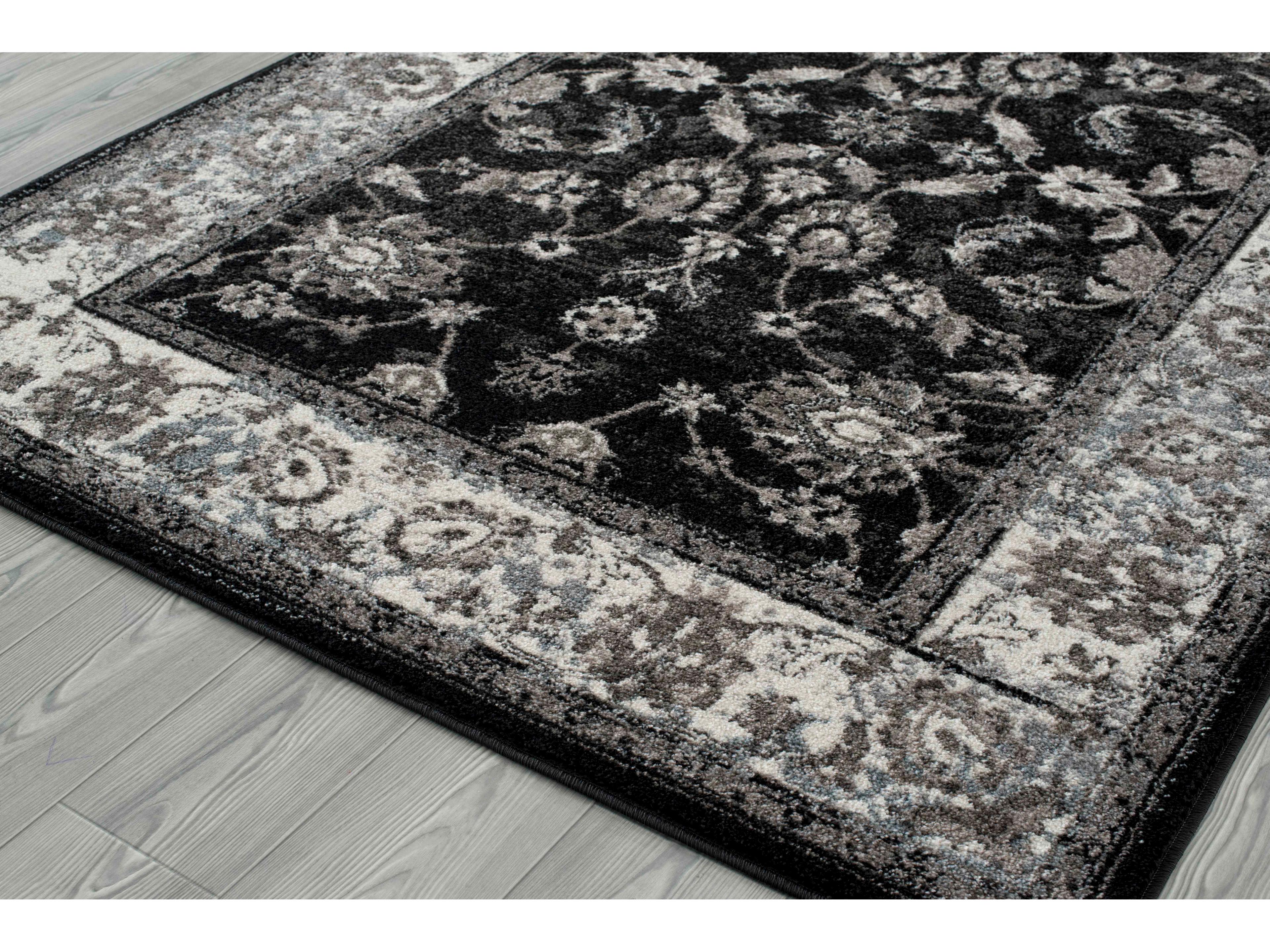 Amer Rugs Alexandria Bordered Runner Area Rug