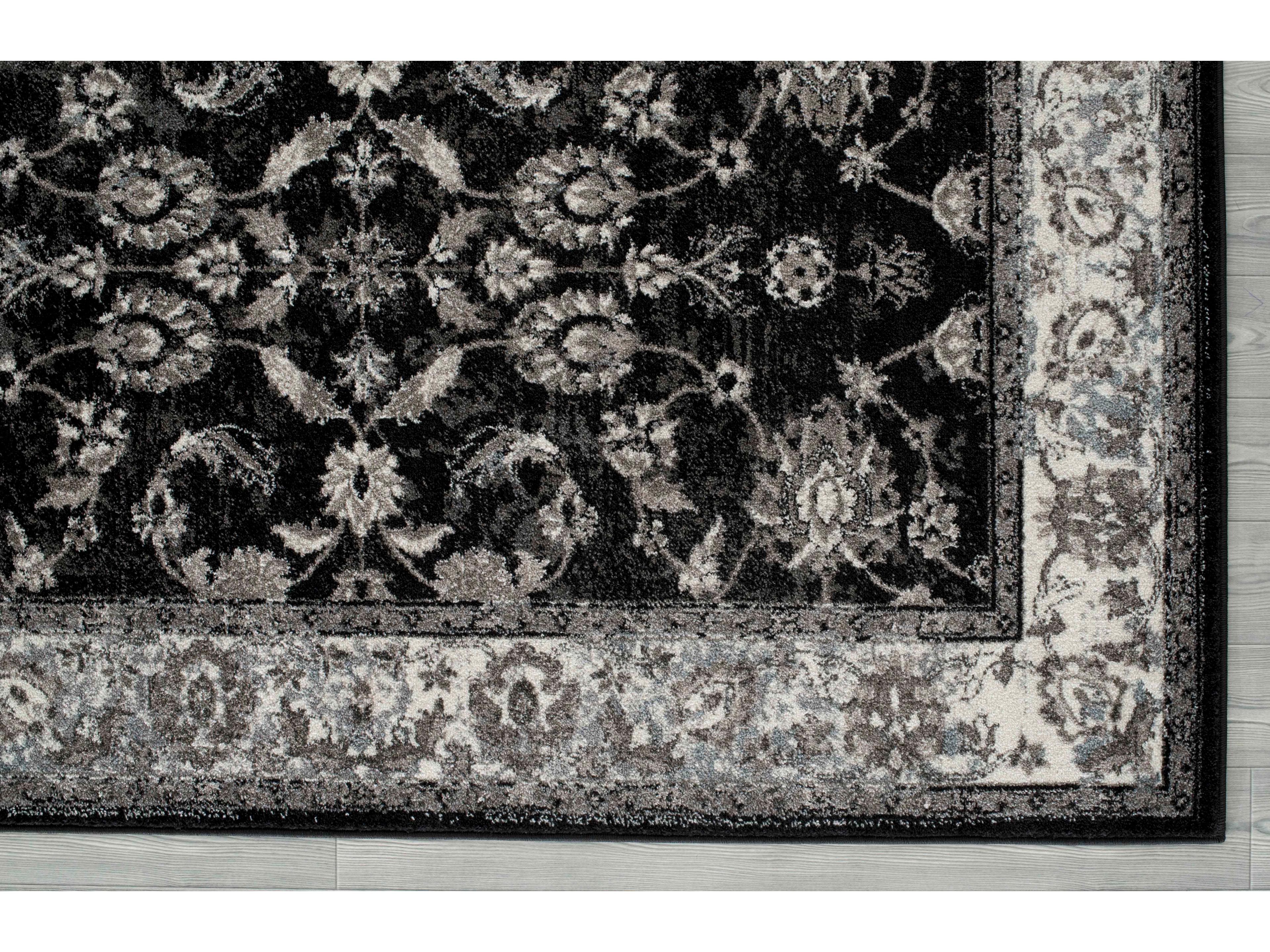 Amer Rugs Alexandria Bordered Runner Area Rug