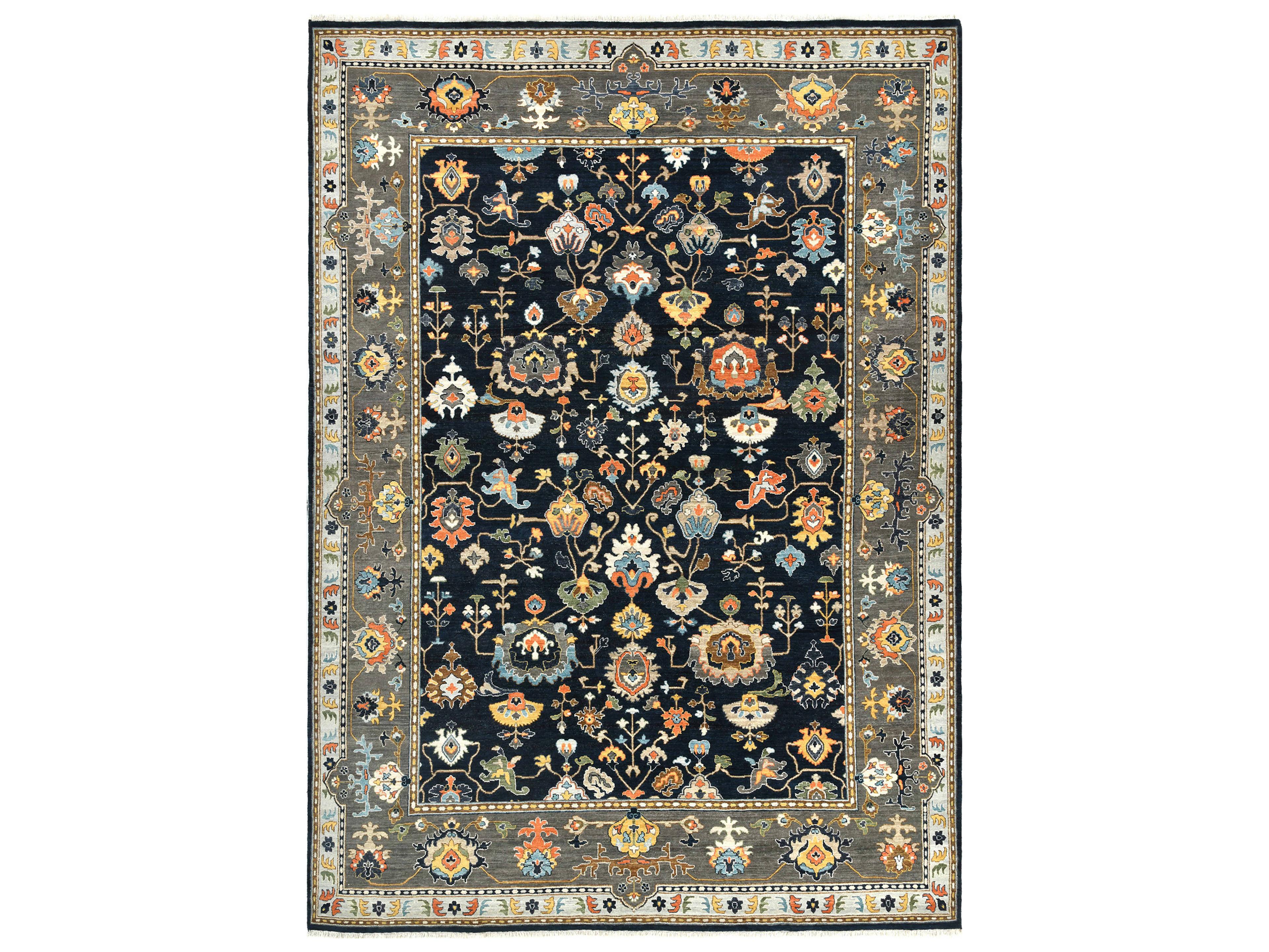 Antiquity Bordered Runner Area Rug