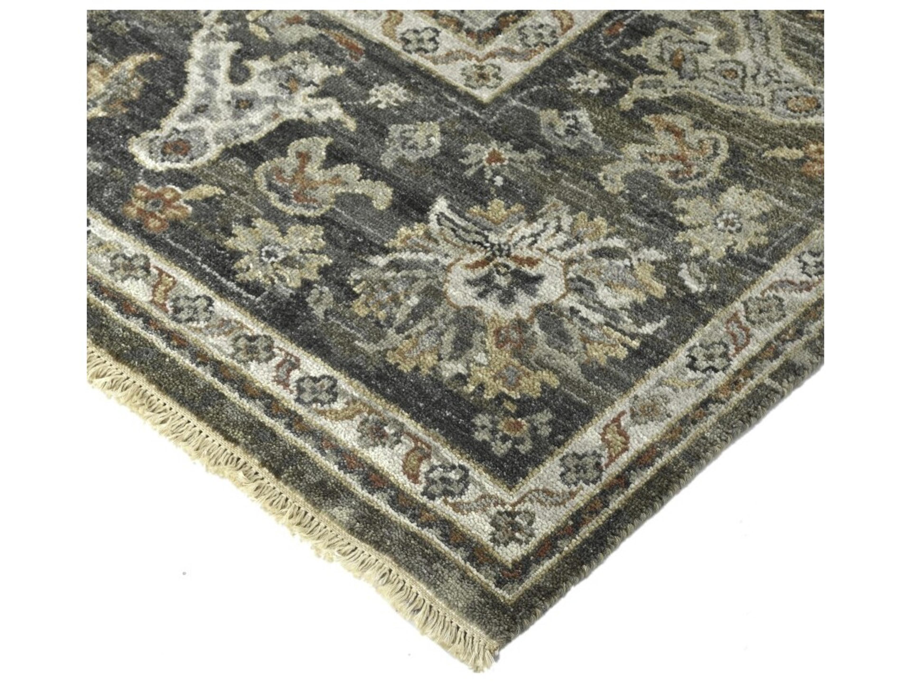 Amer Rugs Antiquity Bordered Runner Area Rug