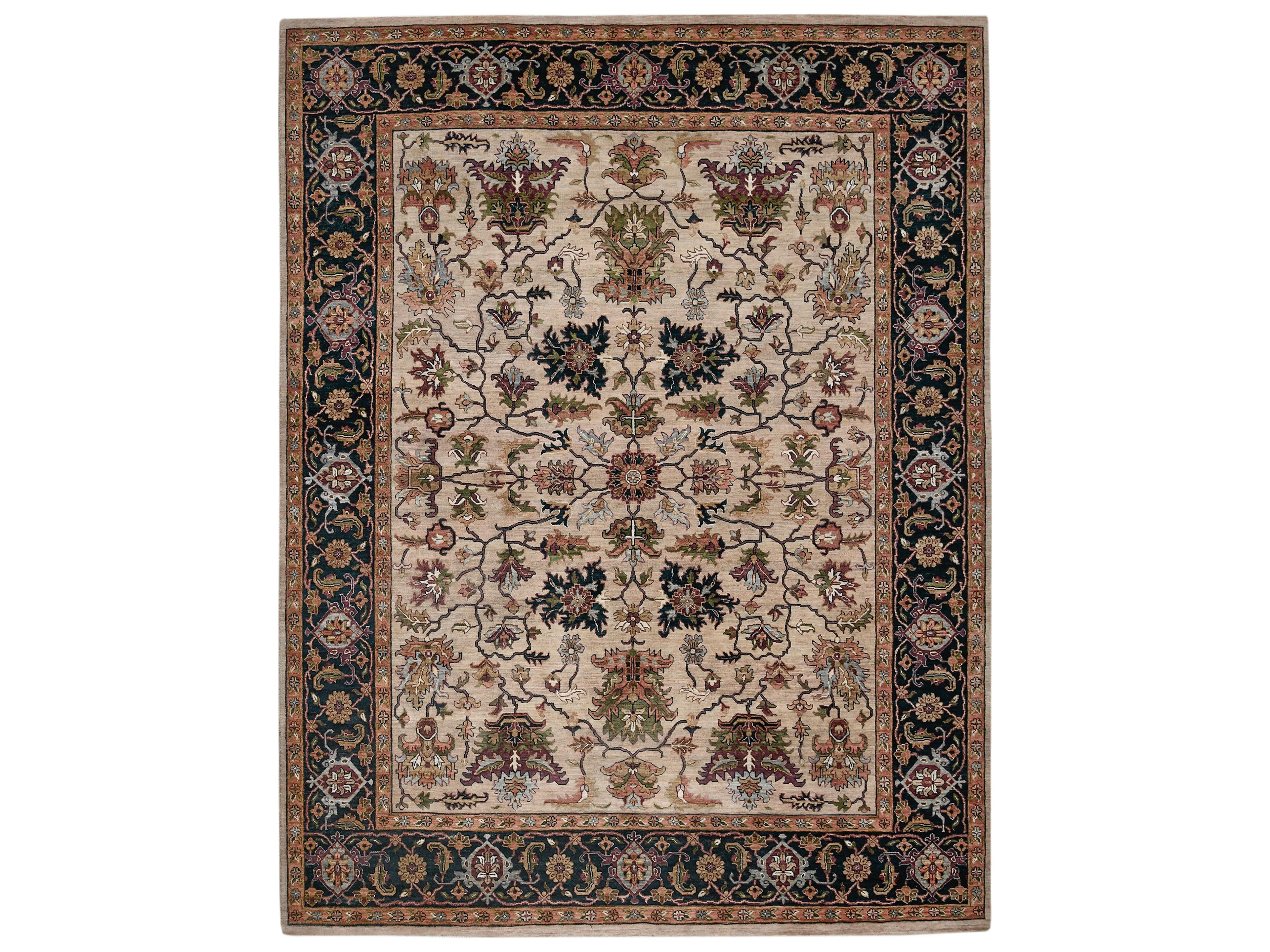 Antiquity Bordered Runner Area Rug