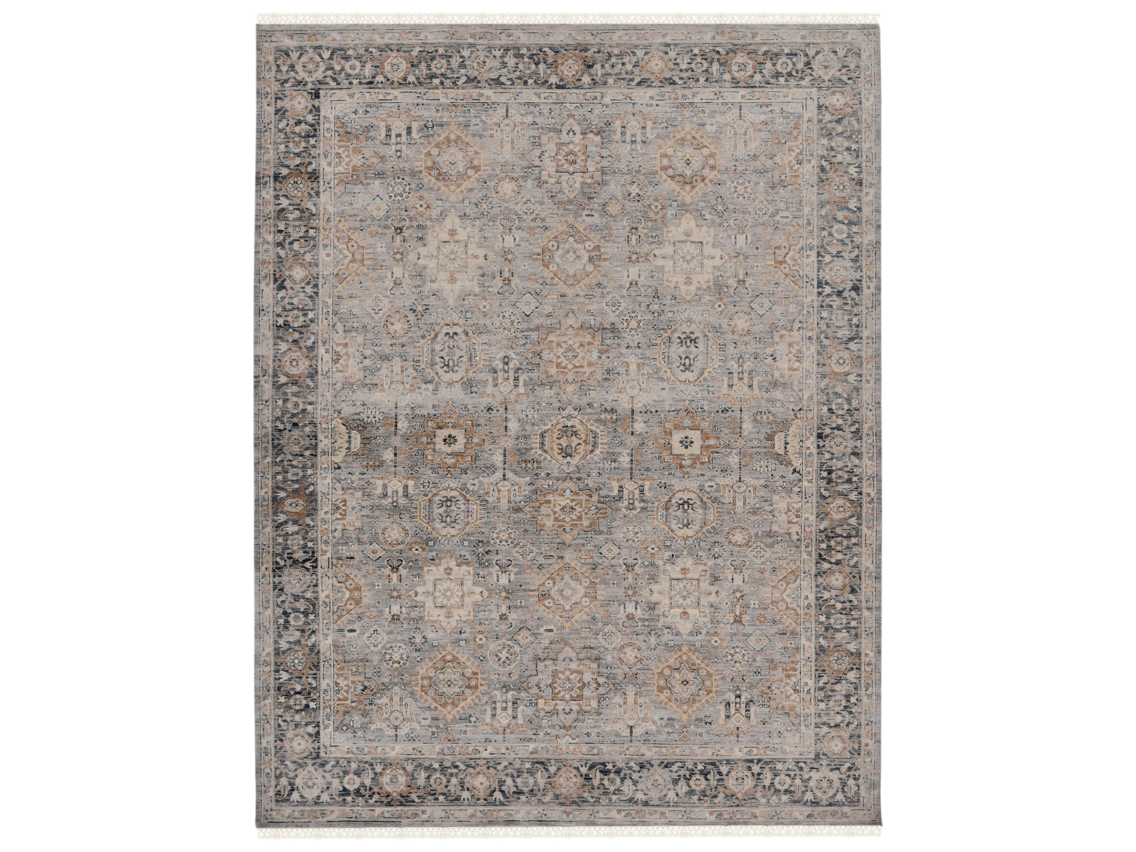 Aurai Bordered Area Rug