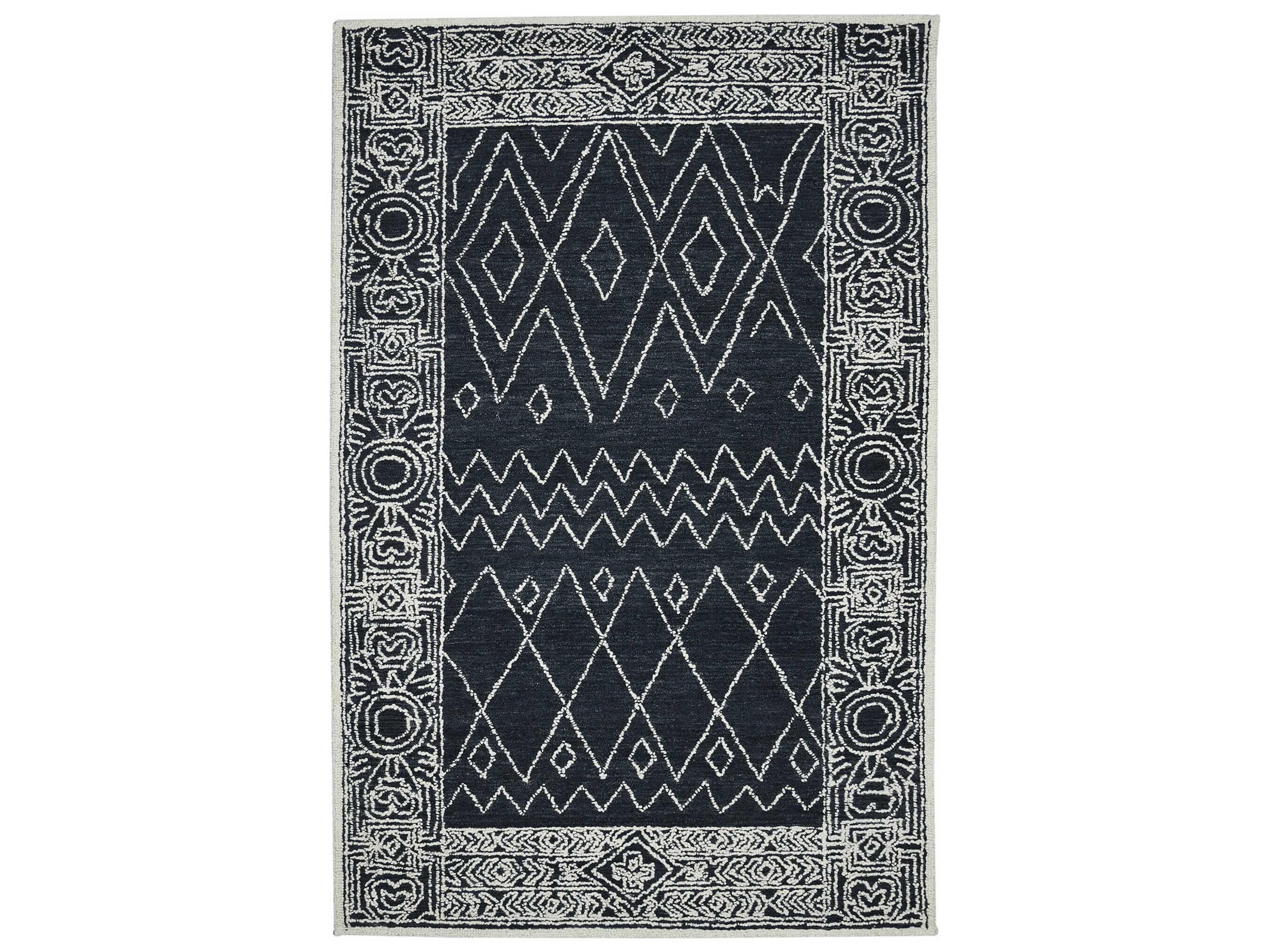 Berlin Bordered Area Rug