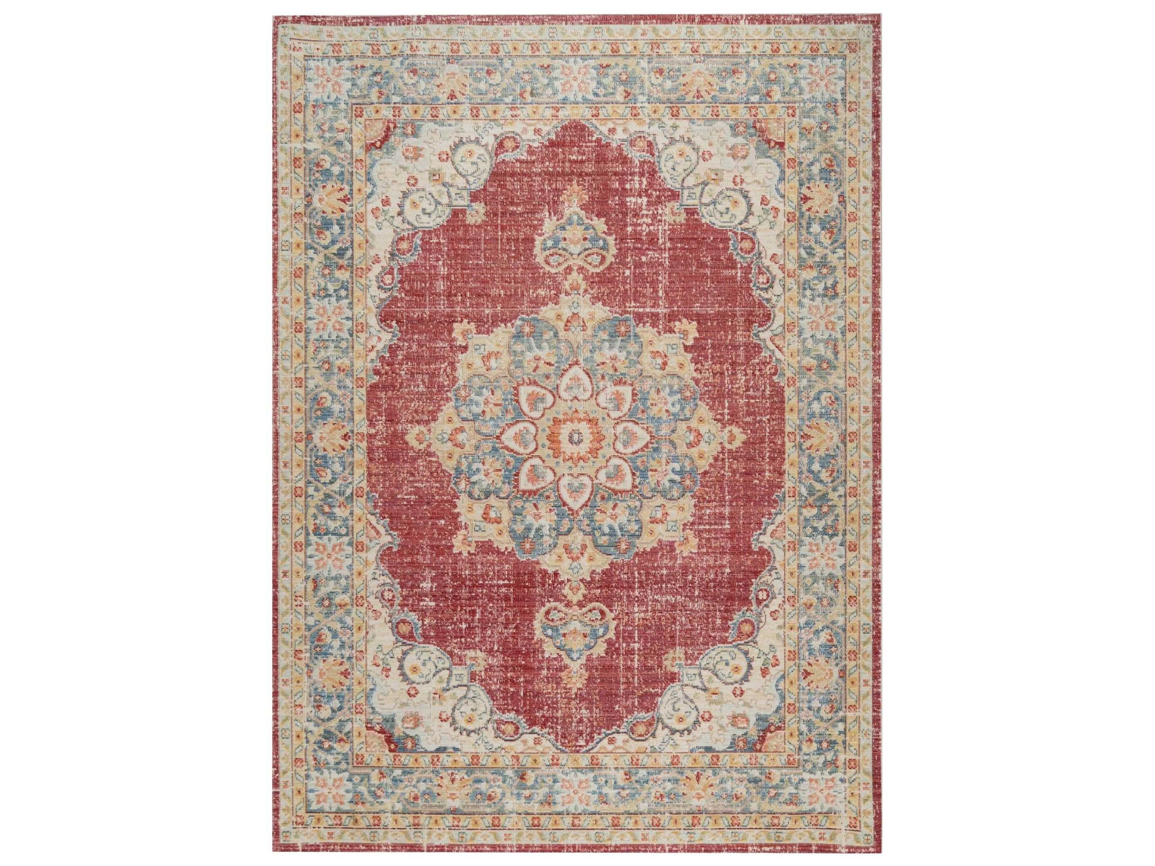 Narcenia Bordered Area Rug